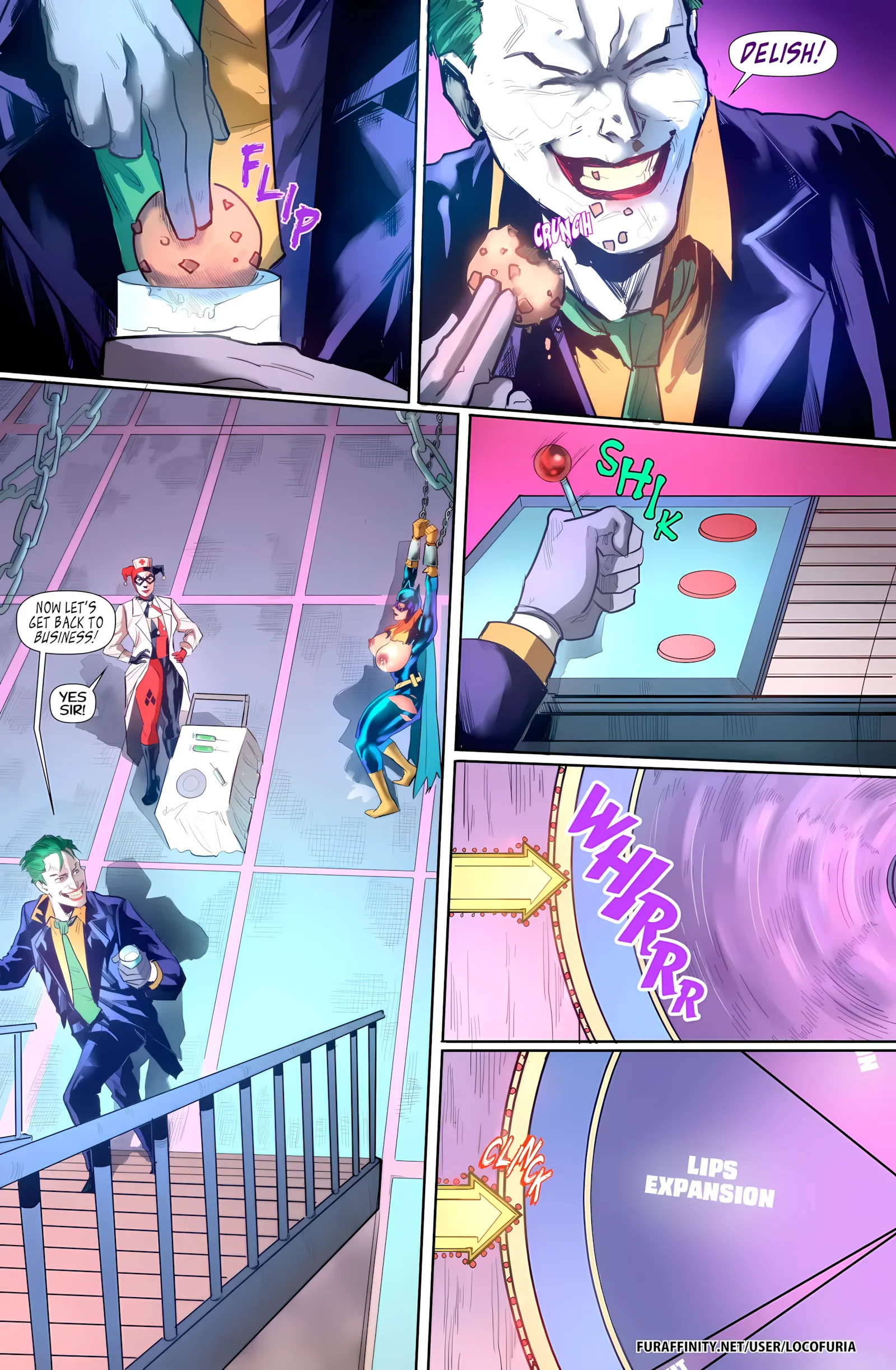 The joke’s on Batgirl [Locofuria], The joke's on Batgirl, page 21 of 27