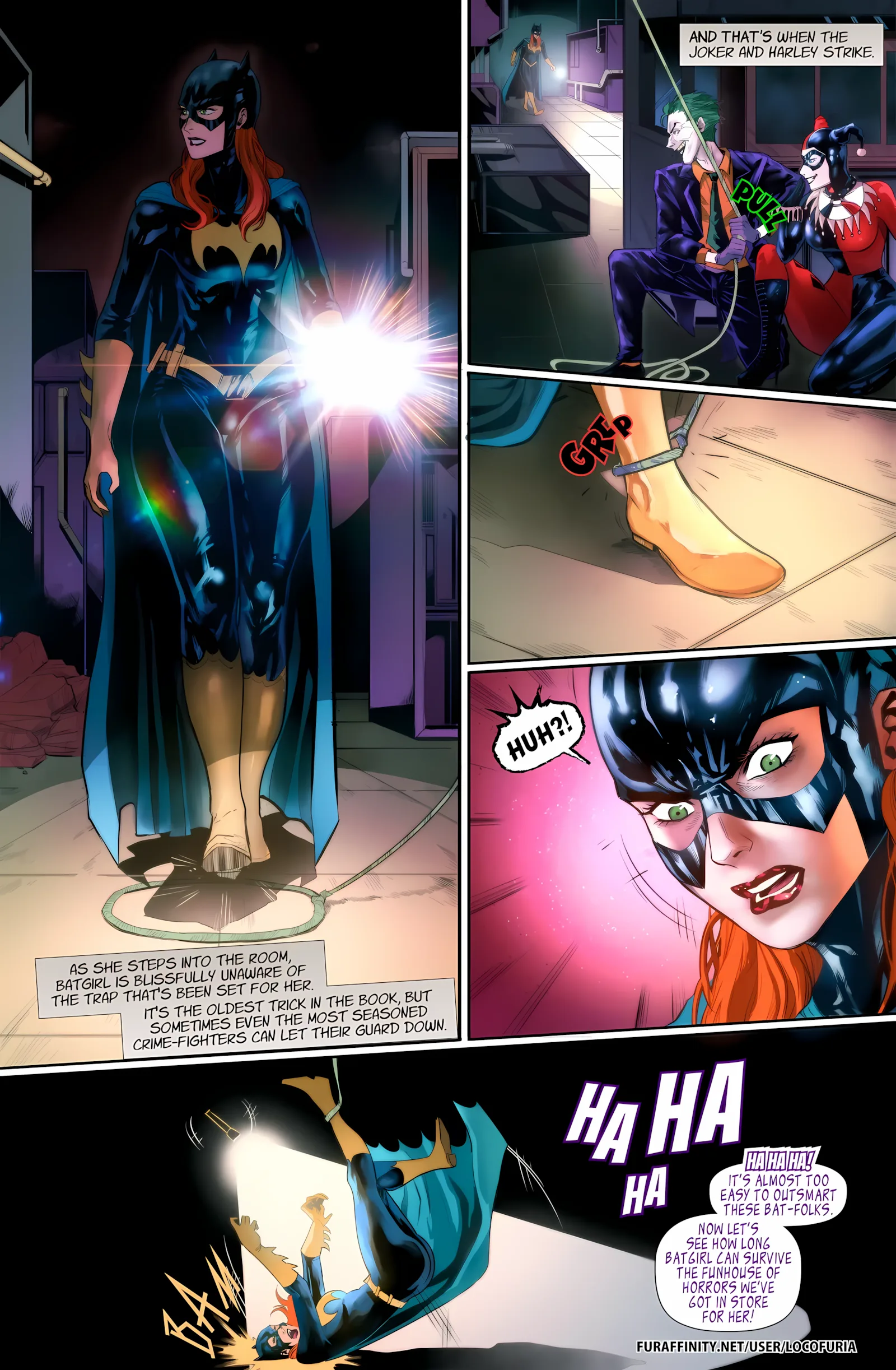 The joke’s on Batgirl [Locofuria], The joke's on Batgirl, page 6 of 27