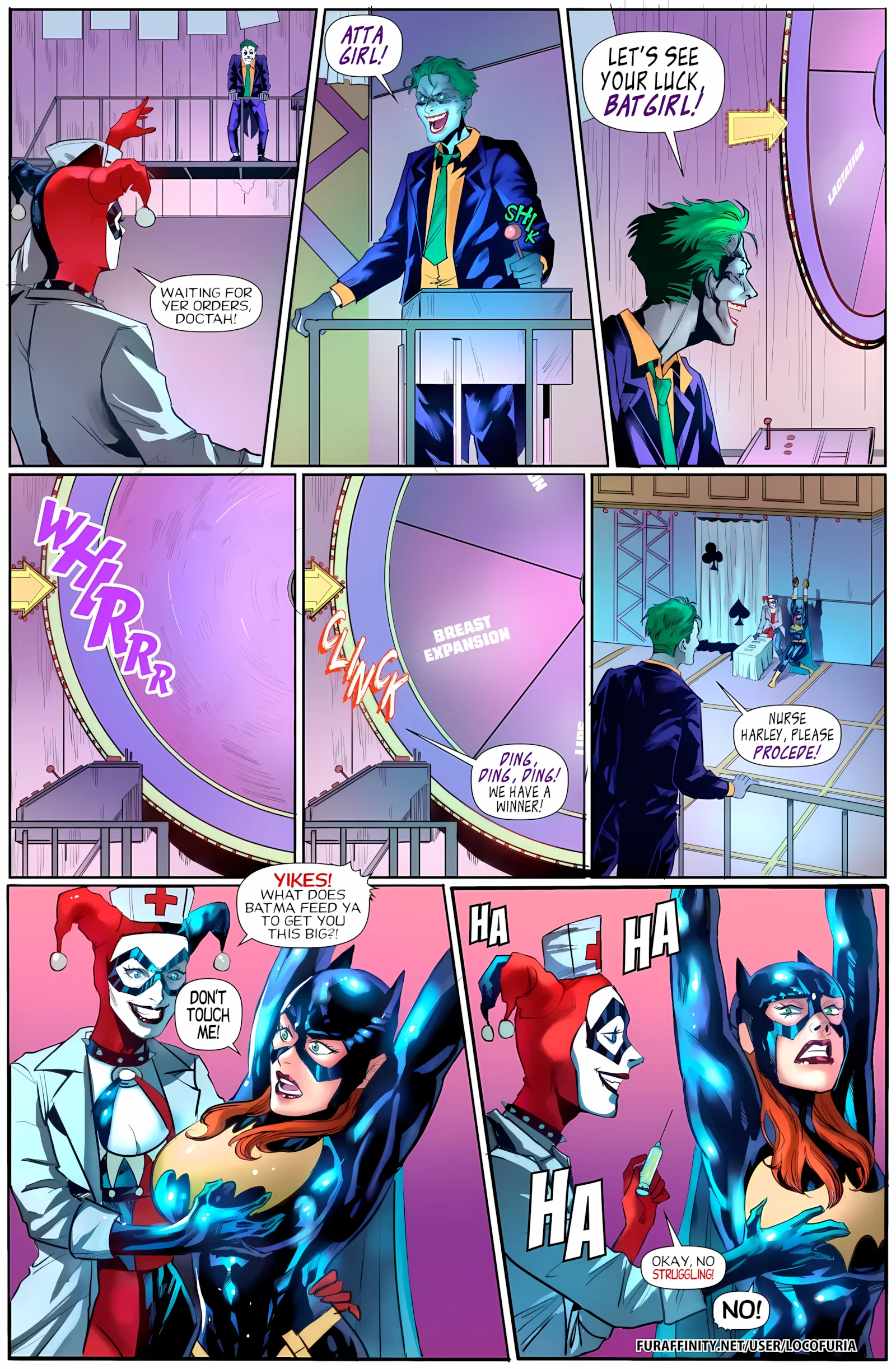 The joke’s on Batgirl [Locofuria], The joke's on Batgirl, page 10 of 27