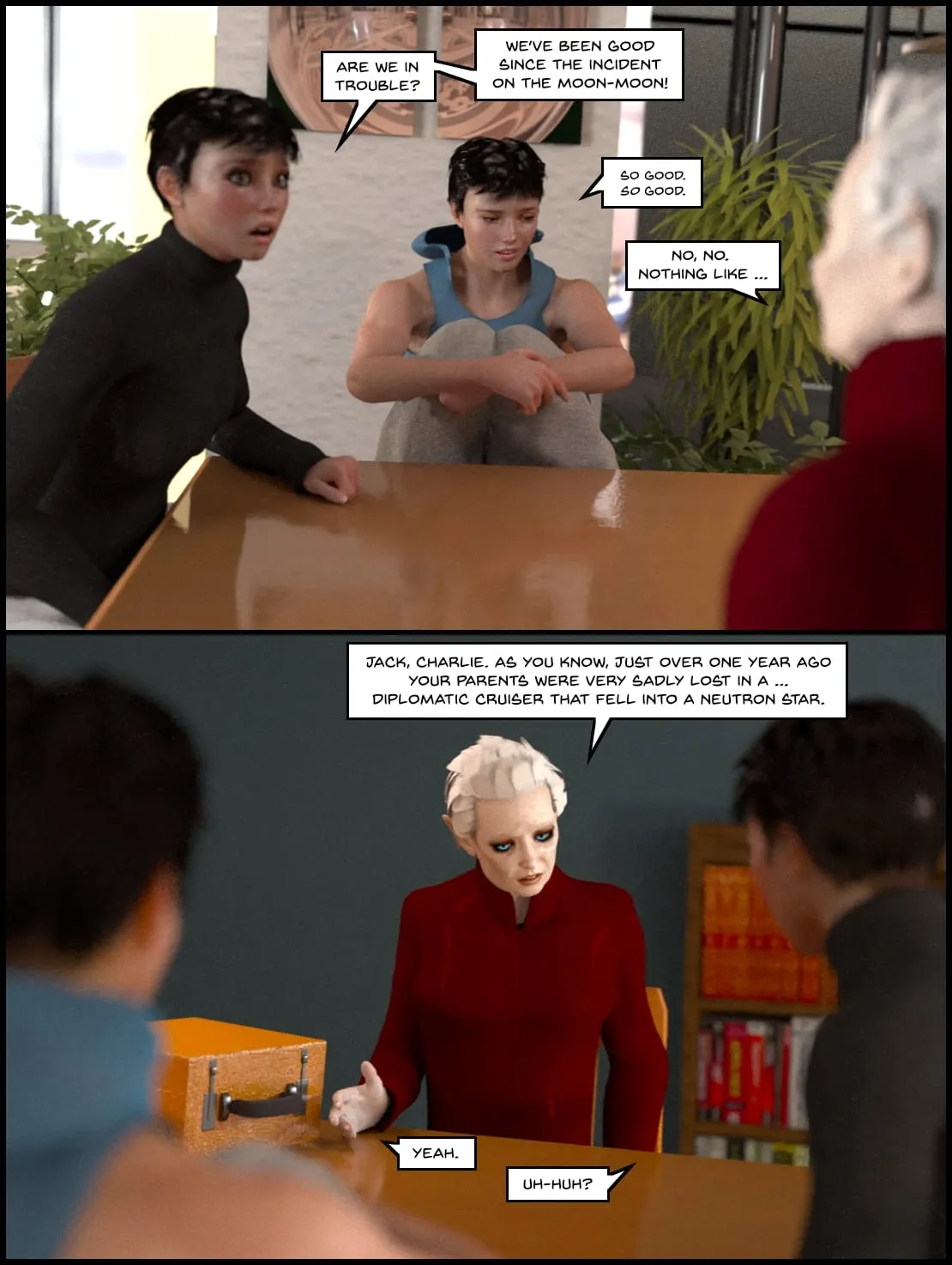 The Lithium – Have Spacesuit [Sindy Anna Jones], 14 . Lithium - ...Will Travel - Chapter 14 [Sindy Anna Jones], page 148 of 200