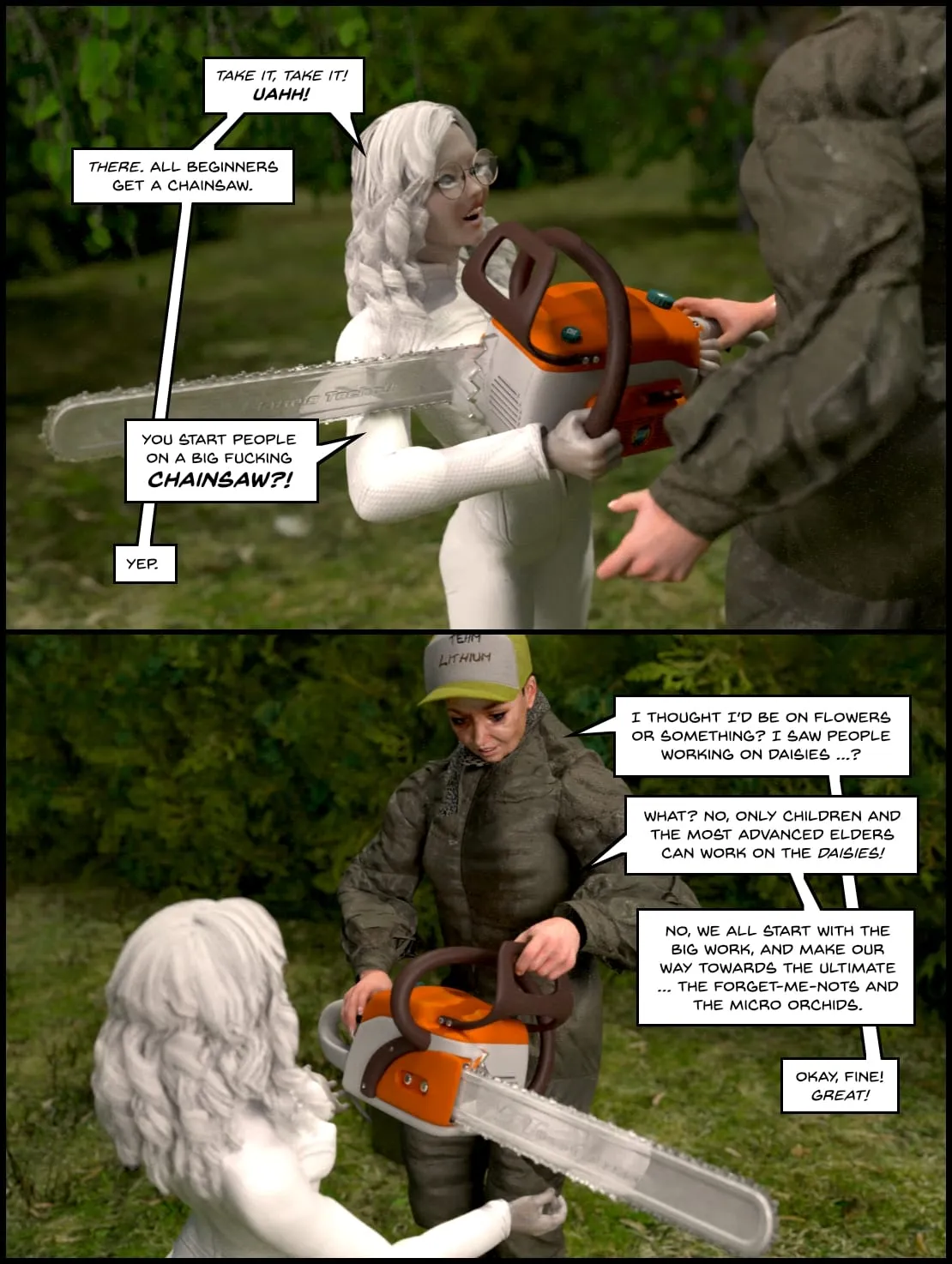 The Lithium – Have Spacesuit [Sindy Anna Jones], 14 . Lithium - ...Will Travel - Chapter 14 [Sindy Anna Jones], page 155 of 200