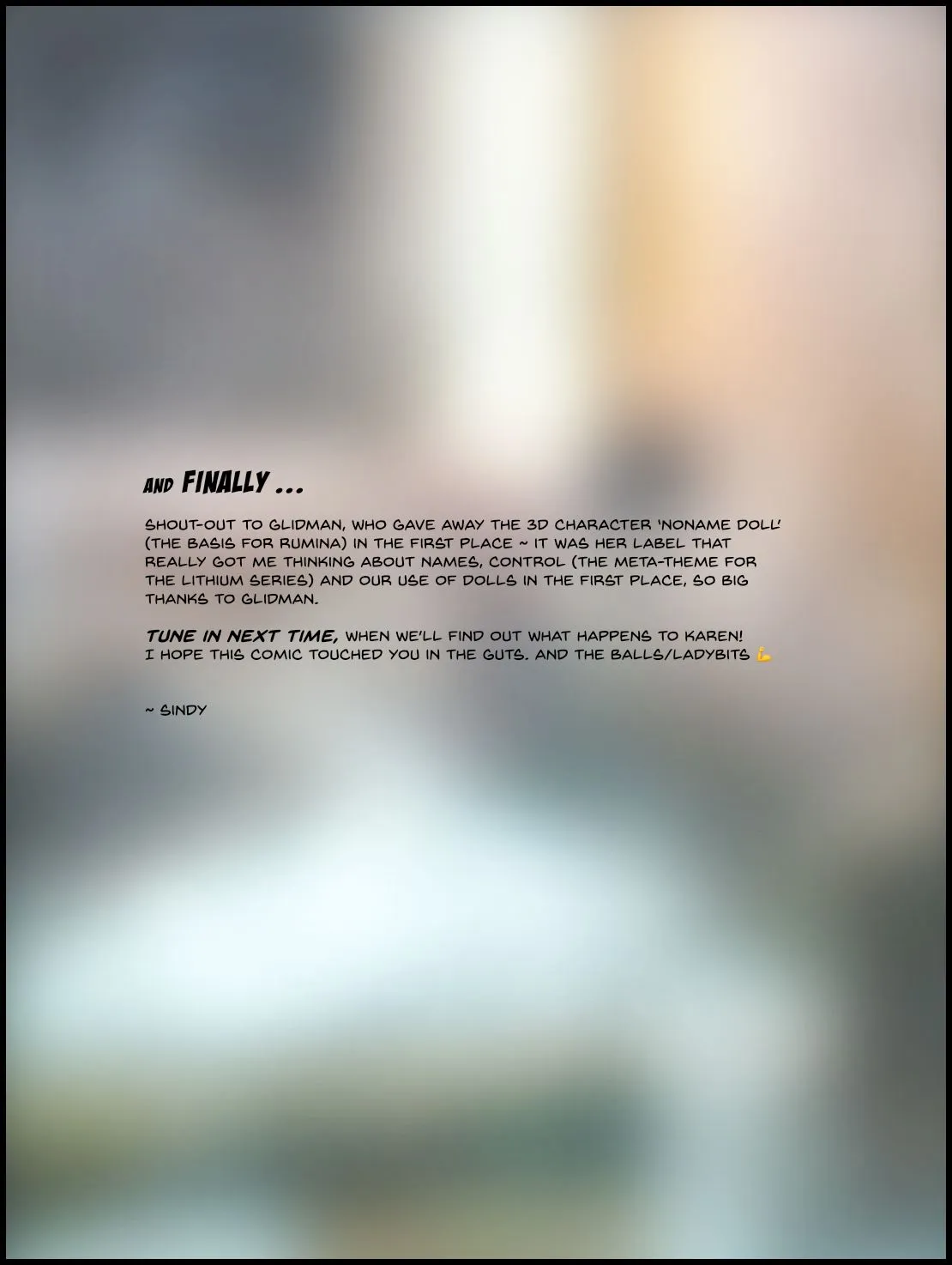 The Lithium – Have Spacesuit [Sindy Anna Jones], 12 . Lithium - The Living Doll - Chapter 12 [Sindy Anna Jones], page 162 of 167