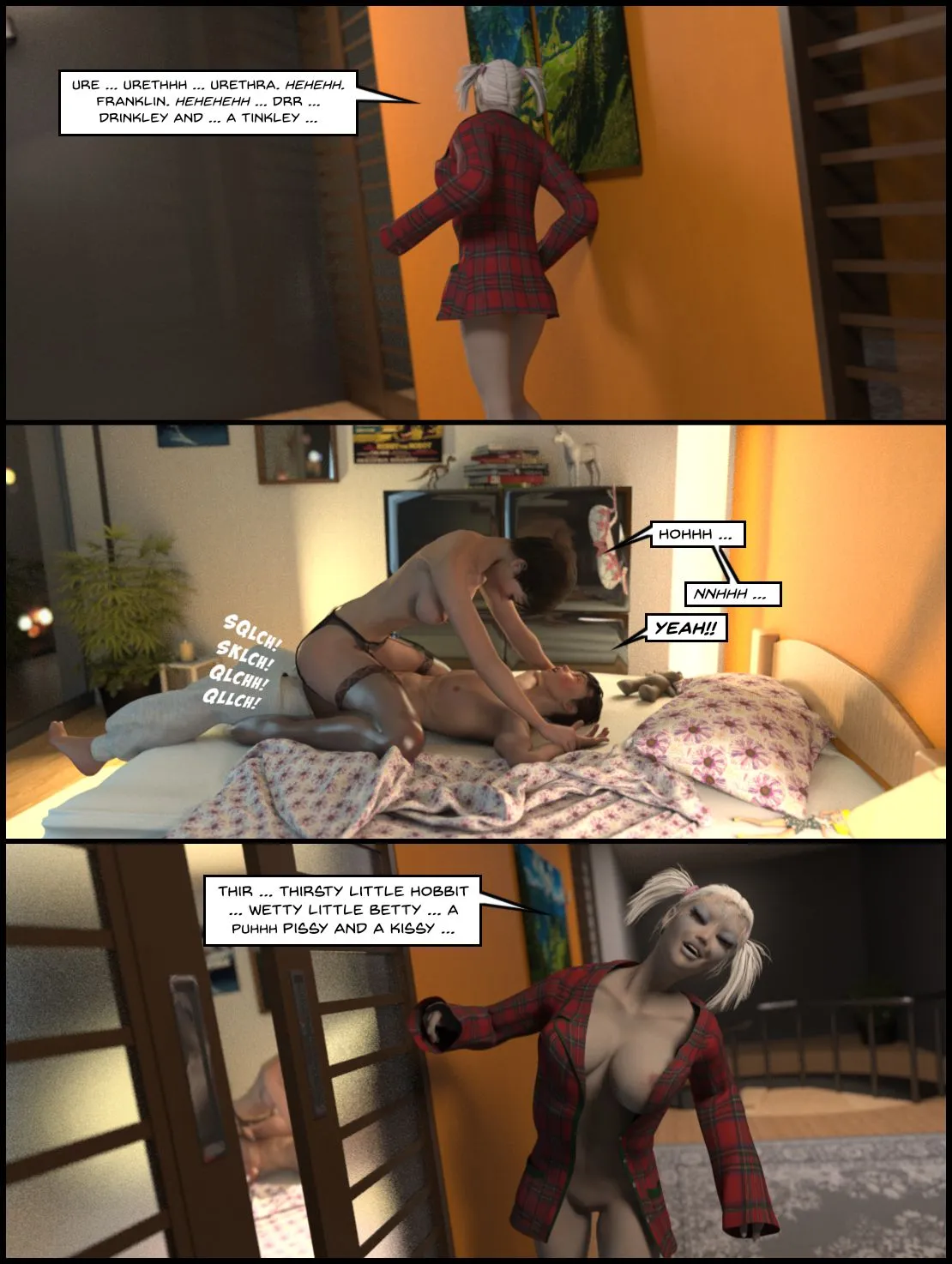 The Lithium – Have Spacesuit [Sindy Anna Jones], 11 . Lithium - Shampooing My Sister - Chapter 11 [Sindy Anna Jones], page 21 of 100