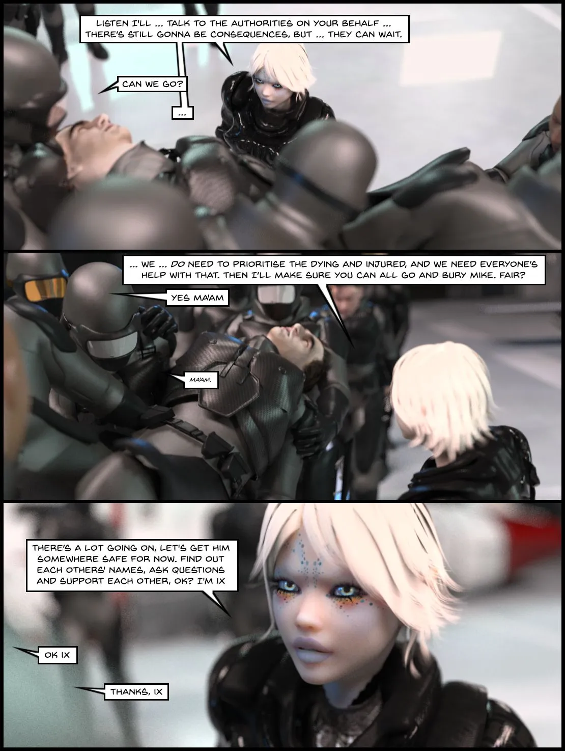 The Lithium – Have Spacesuit [Sindy Anna Jones], 11 . Lithium - Shampooing My Sister - Chapter 11 [Sindy Anna Jones], page 32 of 100