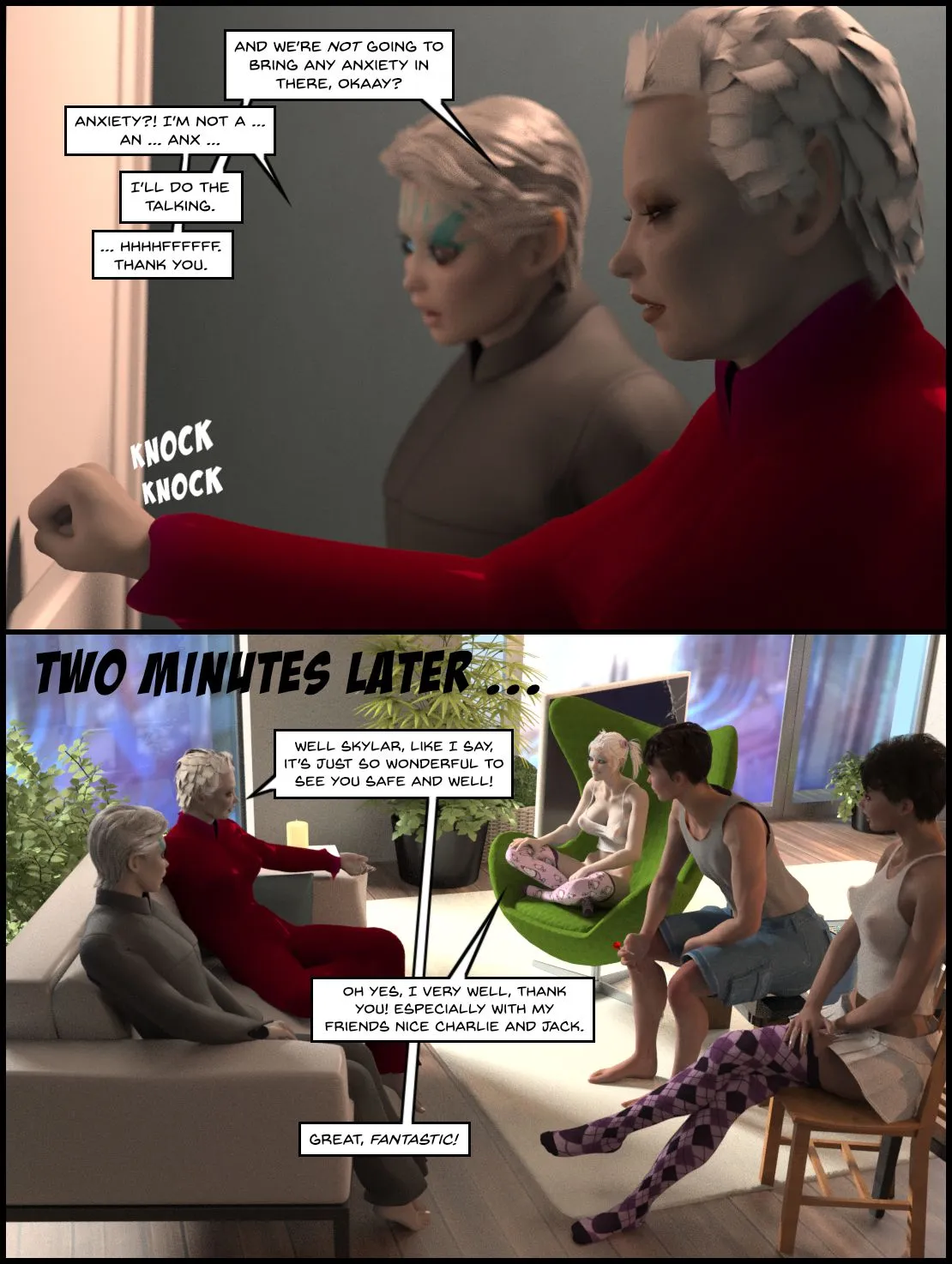 The Lithium – Have Spacesuit [Sindy Anna Jones], 11 . Lithium - Shampooing My Sister - Chapter 11 [Sindy Anna Jones], page 76 of 100