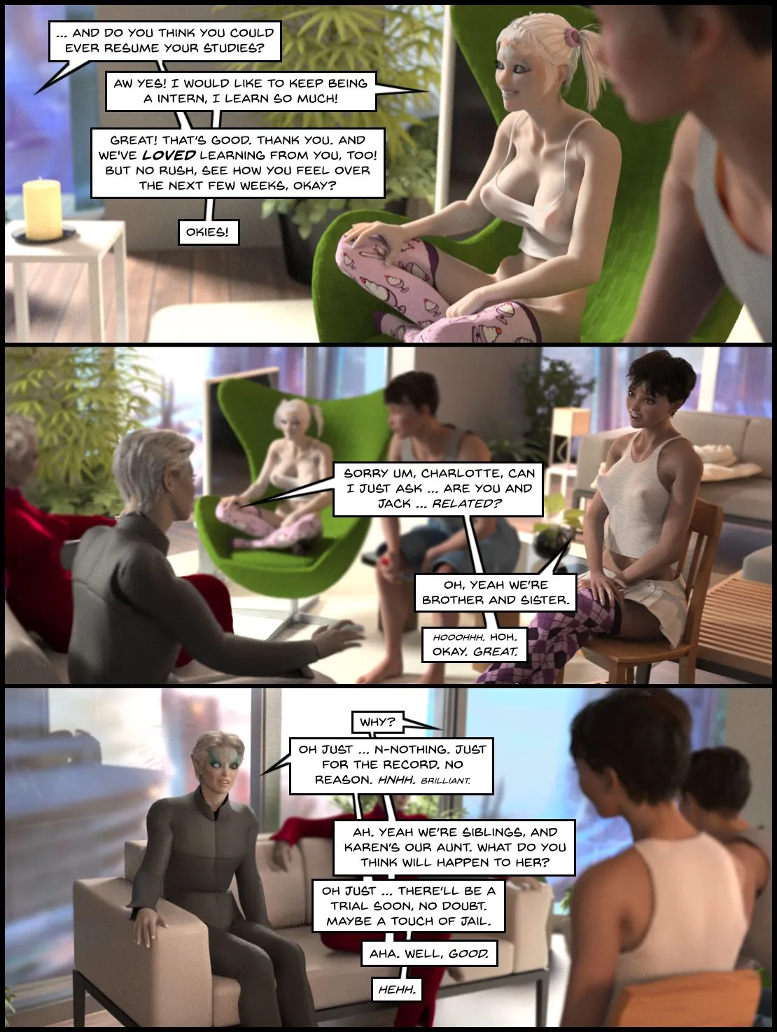 The Lithium – Have Spacesuit [Sindy Anna Jones], 11 . Lithium - Shampooing My Sister - Chapter 11 [Sindy Anna Jones], page 77 of 100
