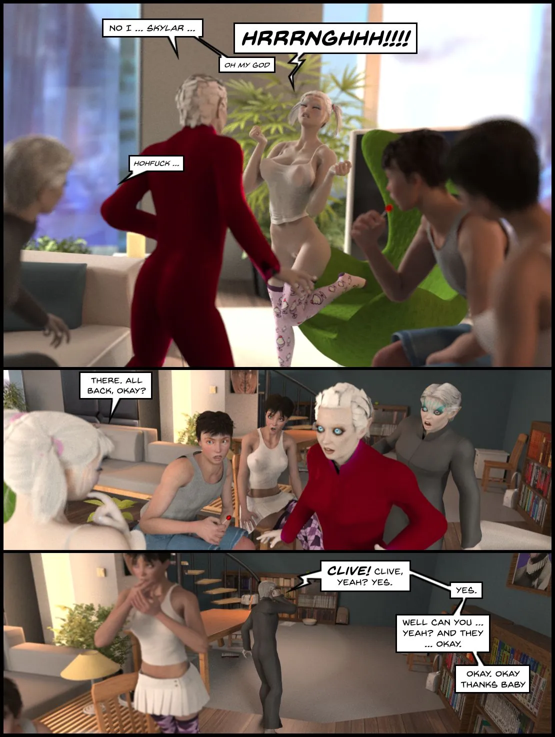 The Lithium – Have Spacesuit [Sindy Anna Jones], 11 . Lithium - Shampooing My Sister - Chapter 11 [Sindy Anna Jones], page 80 of 100