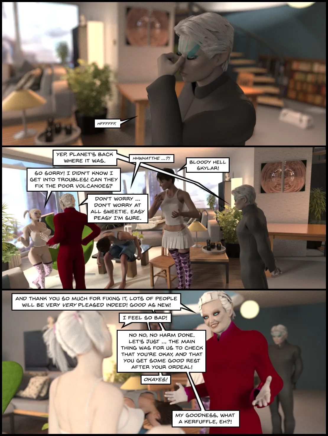 The Lithium – Have Spacesuit [Sindy Anna Jones], 11 . Lithium - Shampooing My Sister - Chapter 11 [Sindy Anna Jones], page 81 of 100