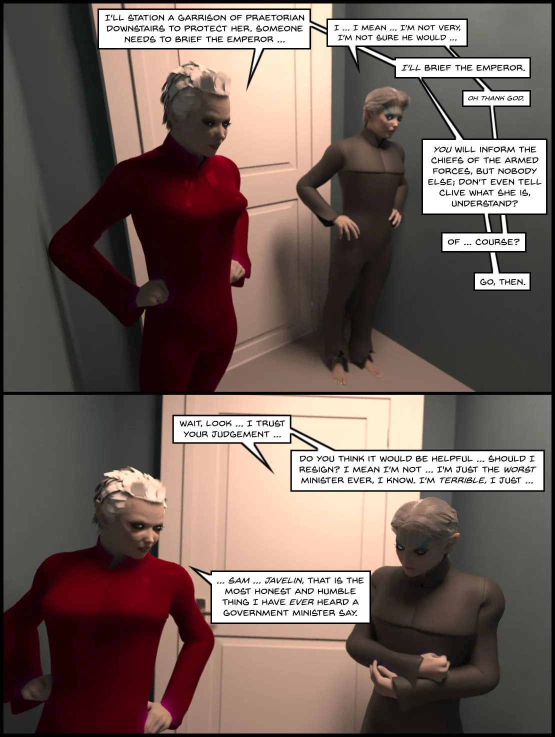 The Lithium – Have Spacesuit [Sindy Anna Jones], 11 . Lithium - Shampooing My Sister - Chapter 11 [Sindy Anna Jones], page 84 of 100