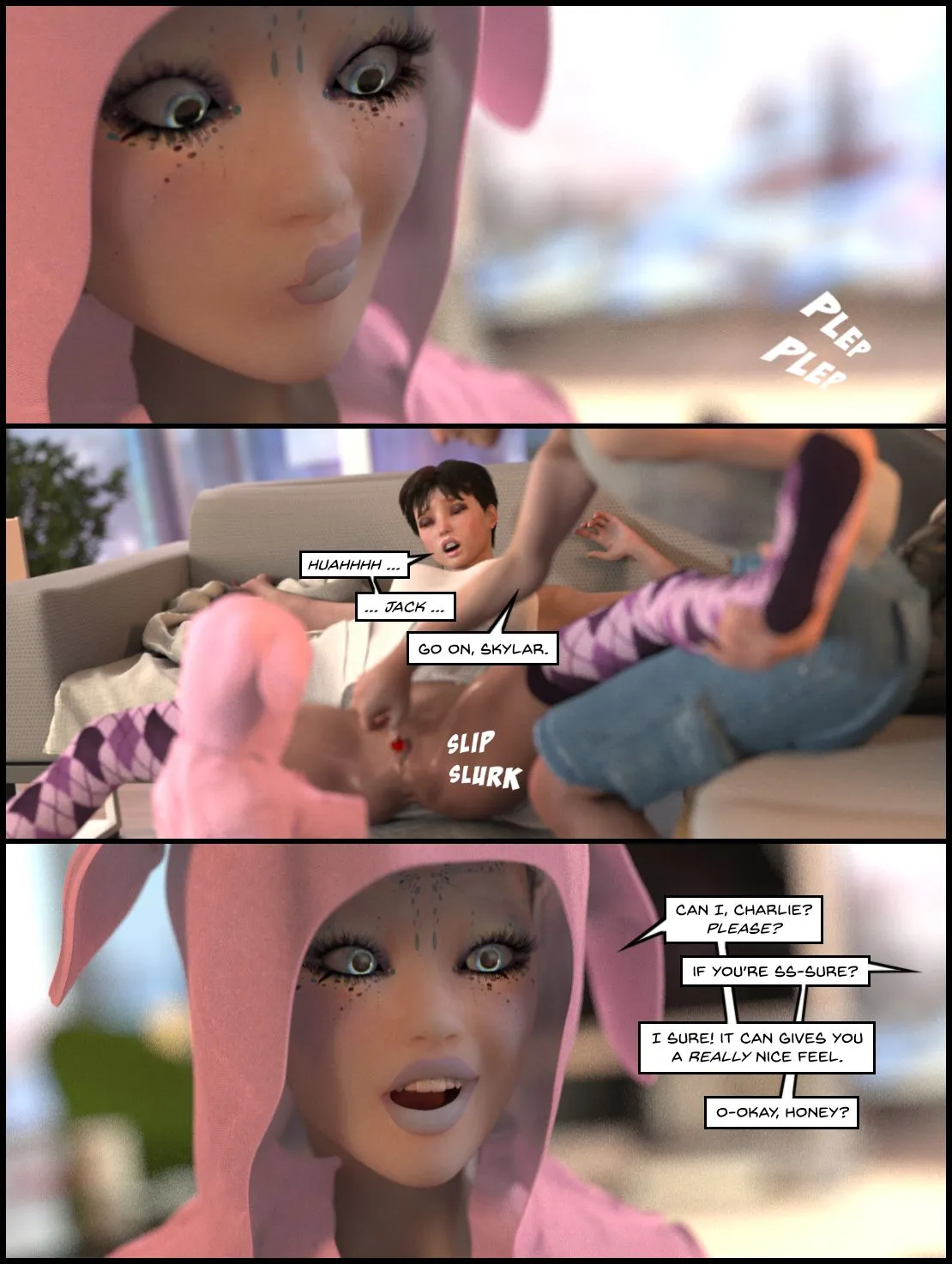 The Lithium – Have Spacesuit [Sindy Anna Jones], 11 . Lithium - Shampooing My Sister - Chapter 11 [Sindy Anna Jones], page 92 of 100