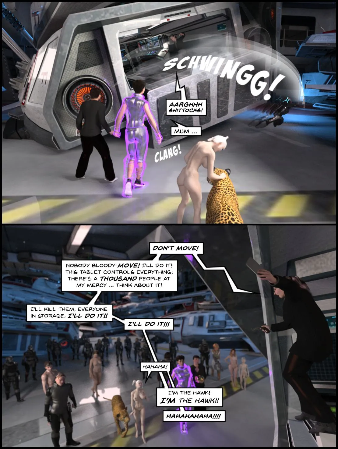 The Lithium – Have Spacesuit [Sindy Anna Jones], 10 . Lithium - Ultimate Family Fiasco - Chapter 10 [Sindy Anna Jones], page 110 of 194