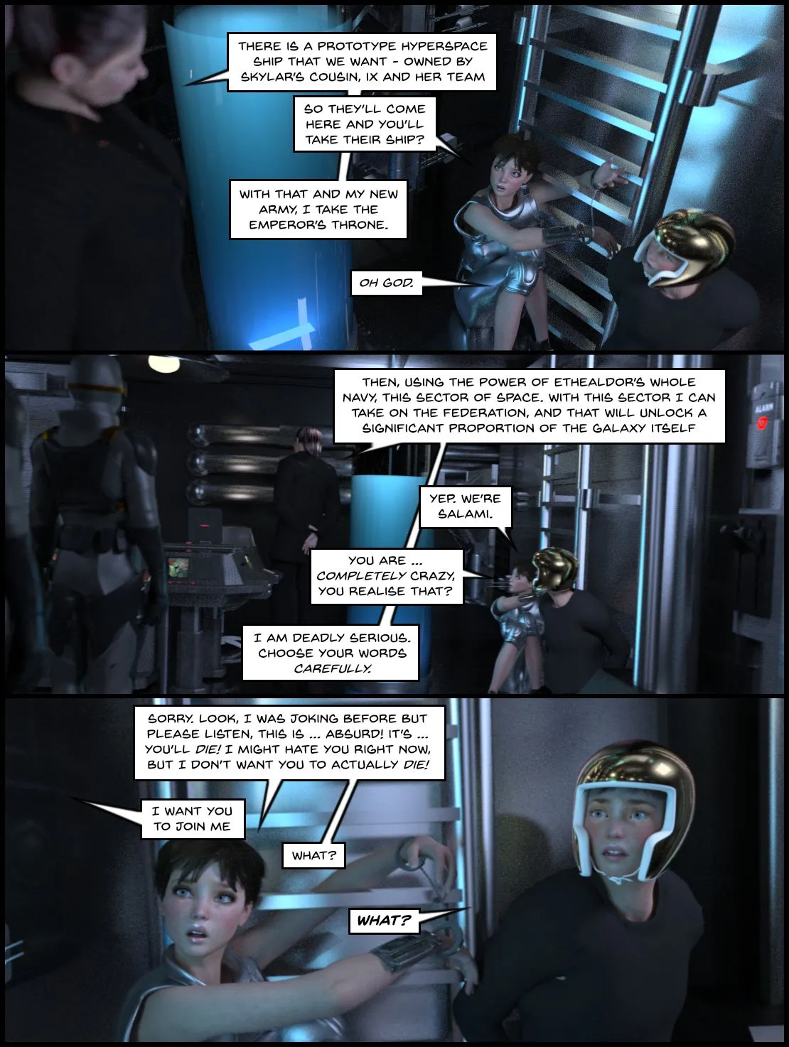 The Lithium – Have Spacesuit [Sindy Anna Jones], 9 . Lithium - The Wrath Of Karen - Chapter 9 [Sindy Anna Jones], page 124 of 175