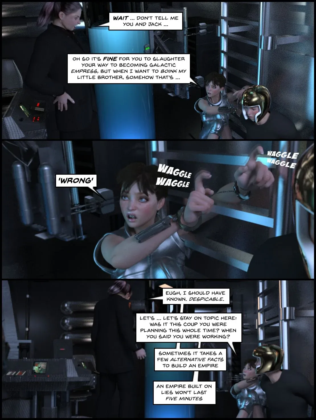 The Lithium – Have Spacesuit [Sindy Anna Jones], 9 . Lithium - The Wrath Of Karen - Chapter 9 [Sindy Anna Jones], page 127 of 175