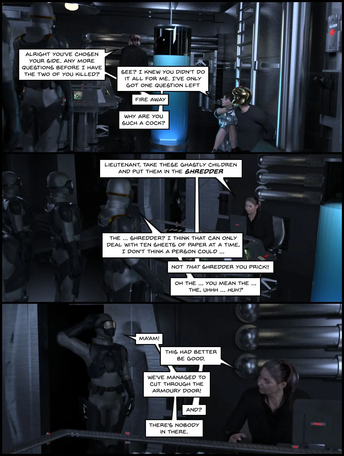 The Lithium – Have Spacesuit [Sindy Anna Jones], 9 . Lithium - The Wrath Of Karen - Chapter 9 [Sindy Anna Jones], page 128 of 175