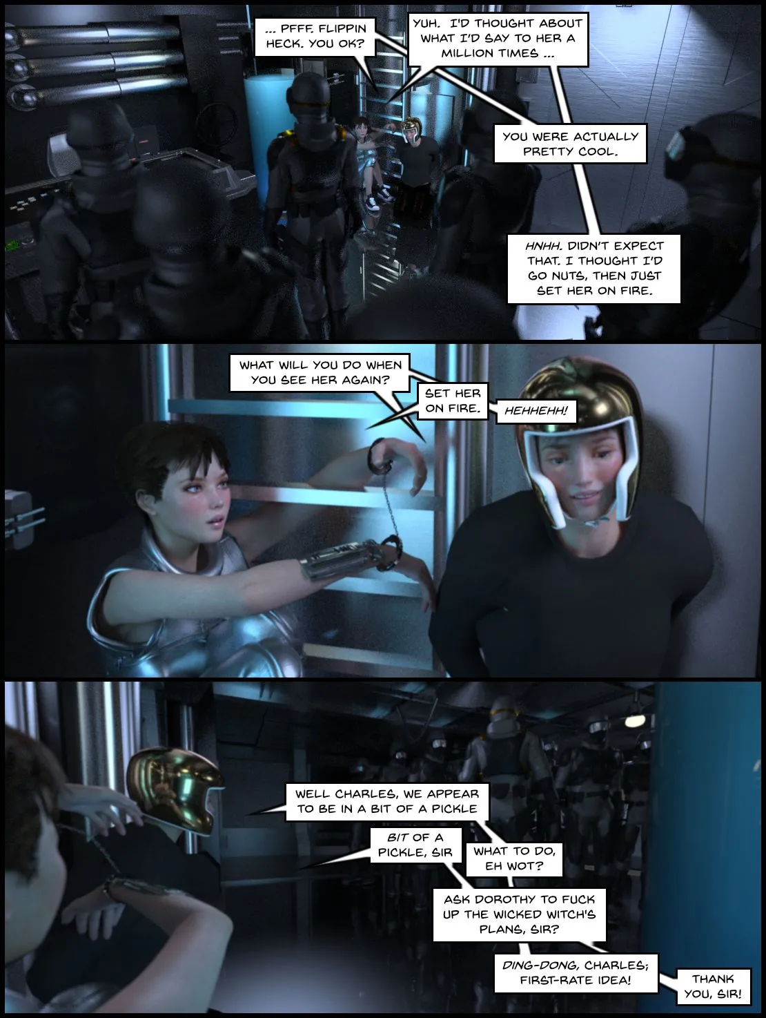 The Lithium – Have Spacesuit [Sindy Anna Jones], 9 . Lithium - The Wrath Of Karen - Chapter 9 [Sindy Anna Jones], page 130 of 175
