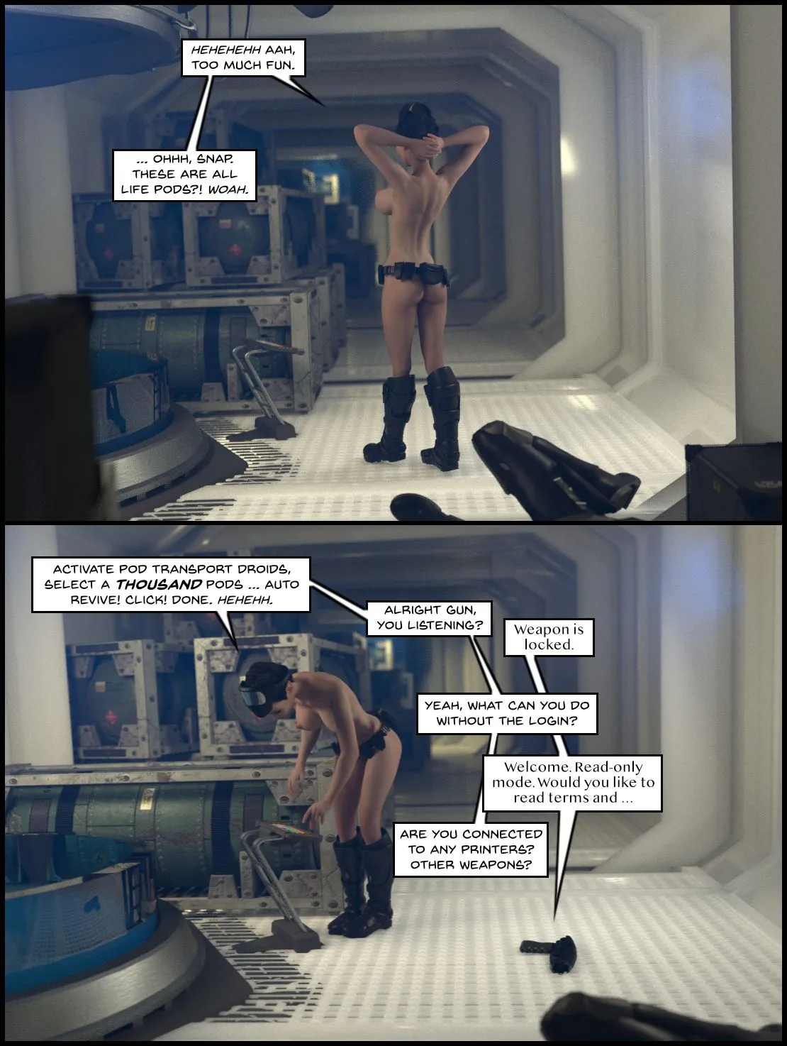 The Lithium – Have Spacesuit [Sindy Anna Jones], 9 . Lithium - The Wrath Of Karen - Chapter 9 [Sindy Anna Jones], page 152 of 175