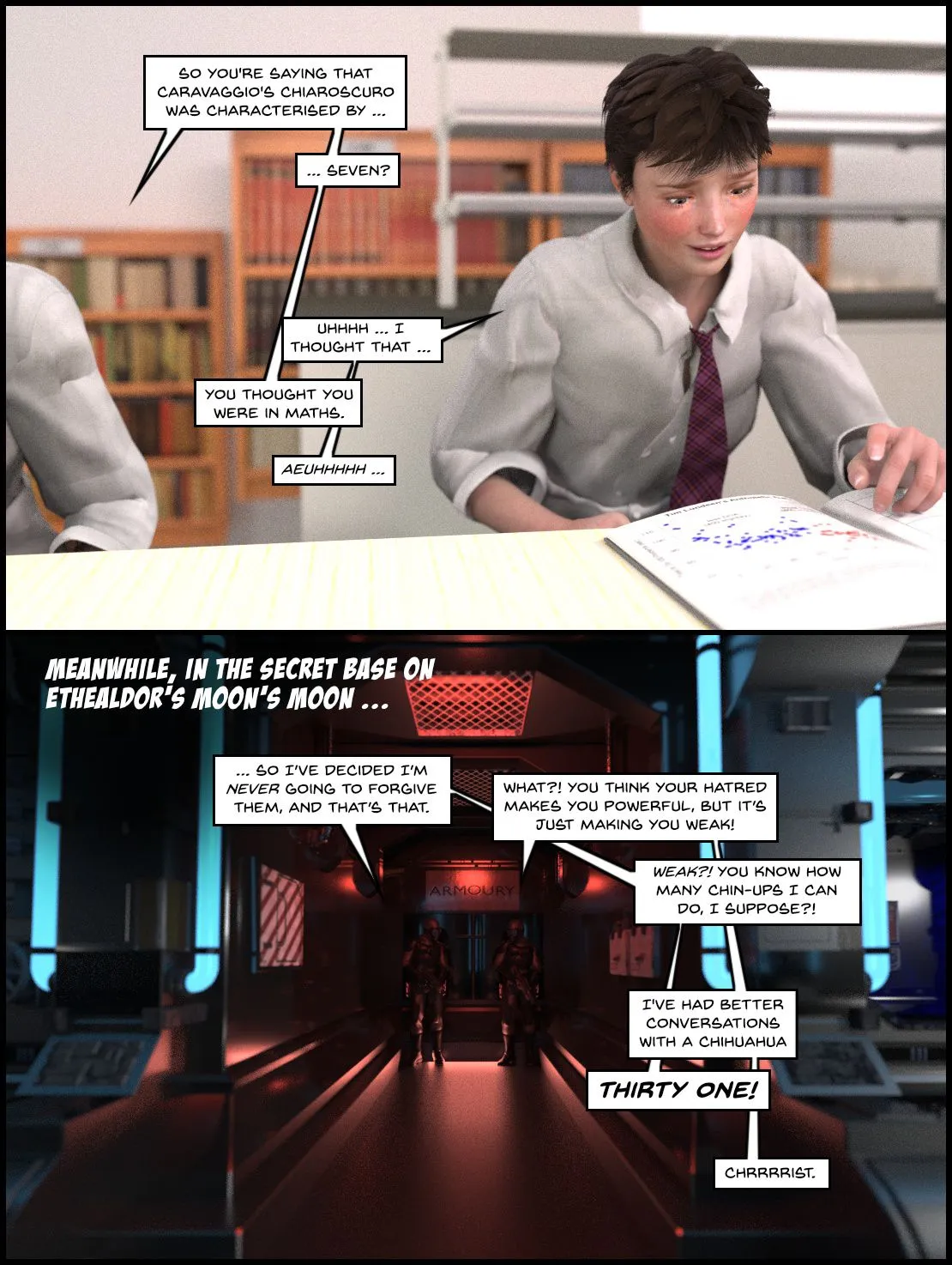 The Lithium – Have Spacesuit [Sindy Anna Jones], 8 . Lithium - After School Club - Chapter 8 [Sindy Anna Jones], page 24 of 202