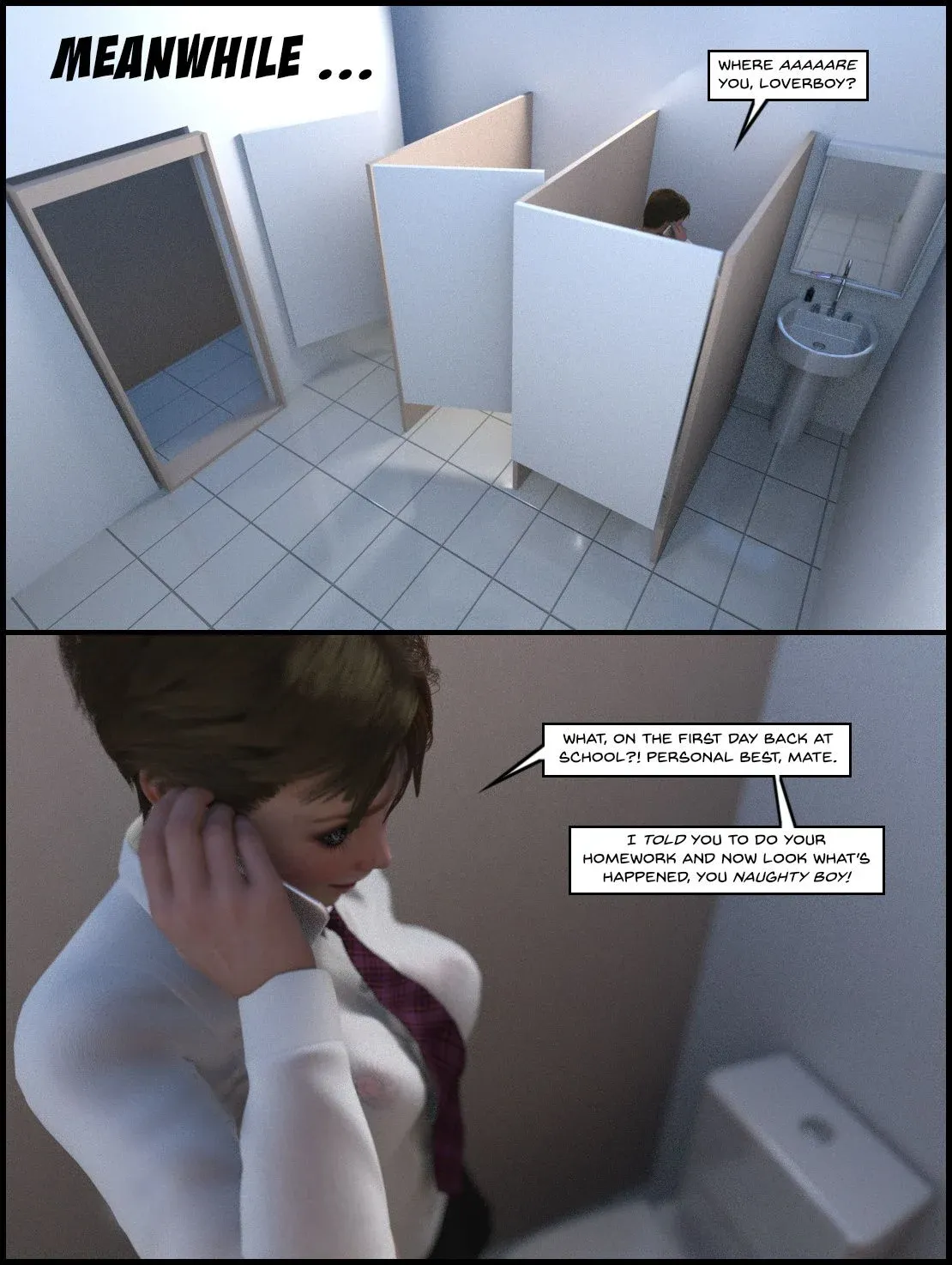 The Lithium – Have Spacesuit [Sindy Anna Jones], 8 . Lithium - After School Club - Chapter 8 [Sindy Anna Jones], page 49 of 202