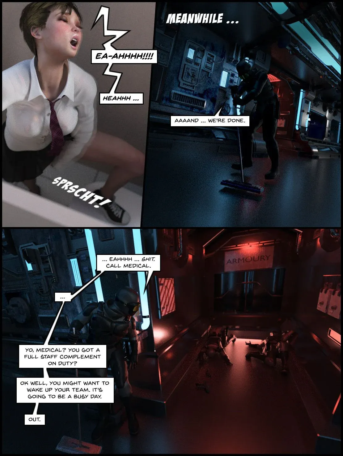 The Lithium – Have Spacesuit [Sindy Anna Jones], 8 . Lithium - After School Club - Chapter 8 [Sindy Anna Jones], page 55 of 202