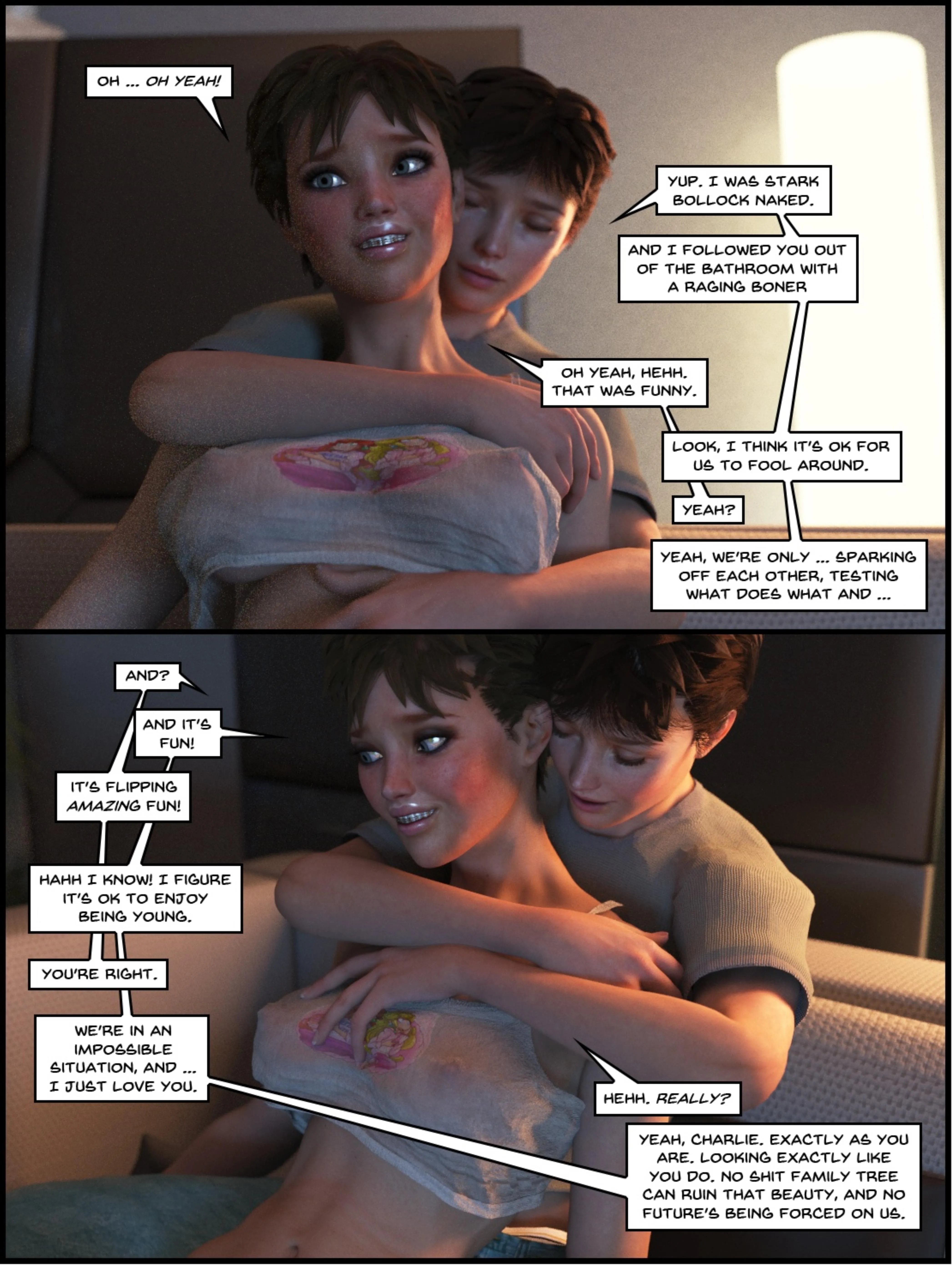 The Lithium – Have Spacesuit [Sindy Anna Jones], 7 . Lithium - Family Bathtime - Chapter 7 [Sindy Anna Jones], page 103 of 264