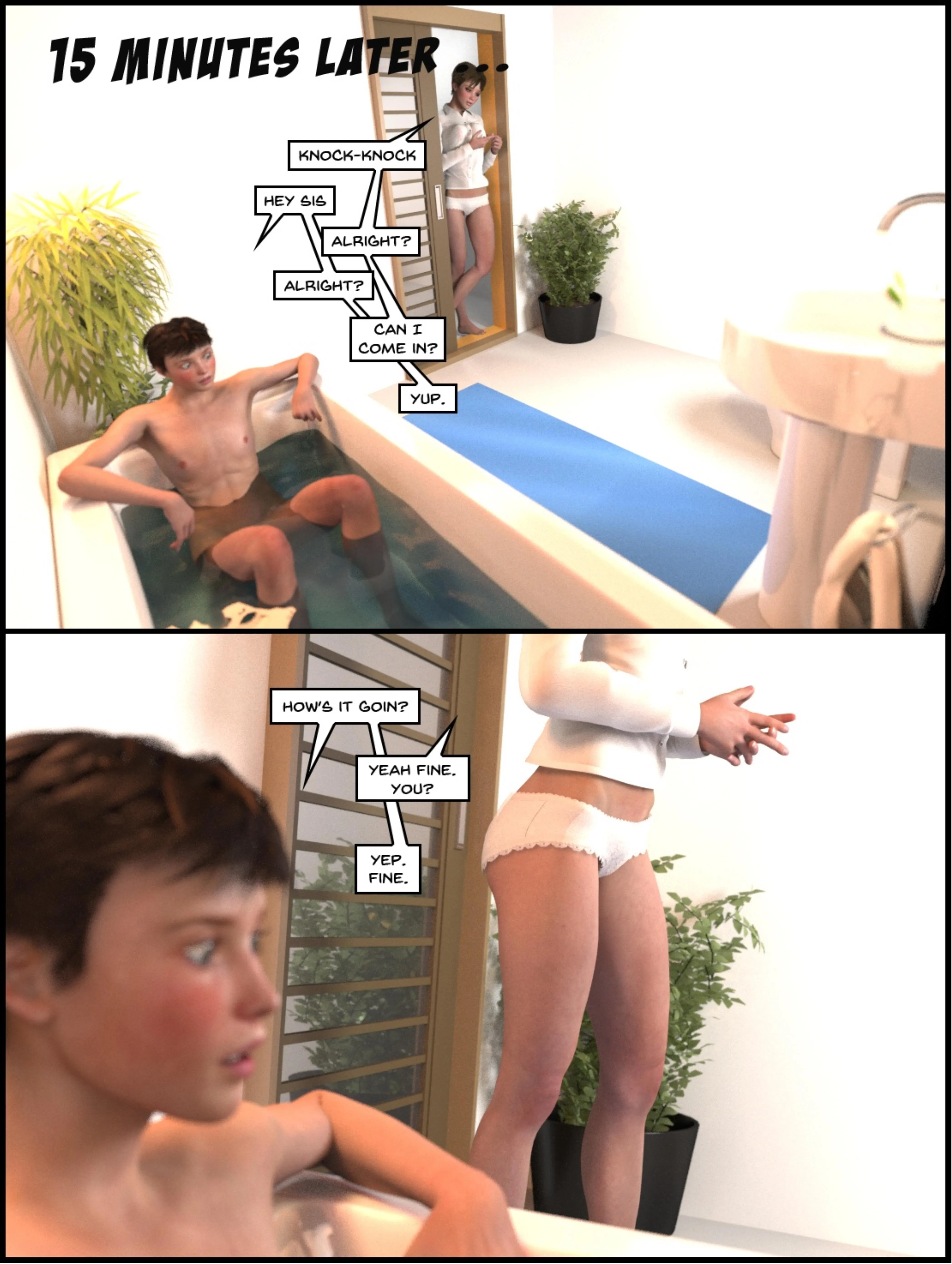 The Lithium – Have Spacesuit [Sindy Anna Jones], 7 . Lithium - Family Bathtime - Chapter 7 [Sindy Anna Jones], page 16 of 264