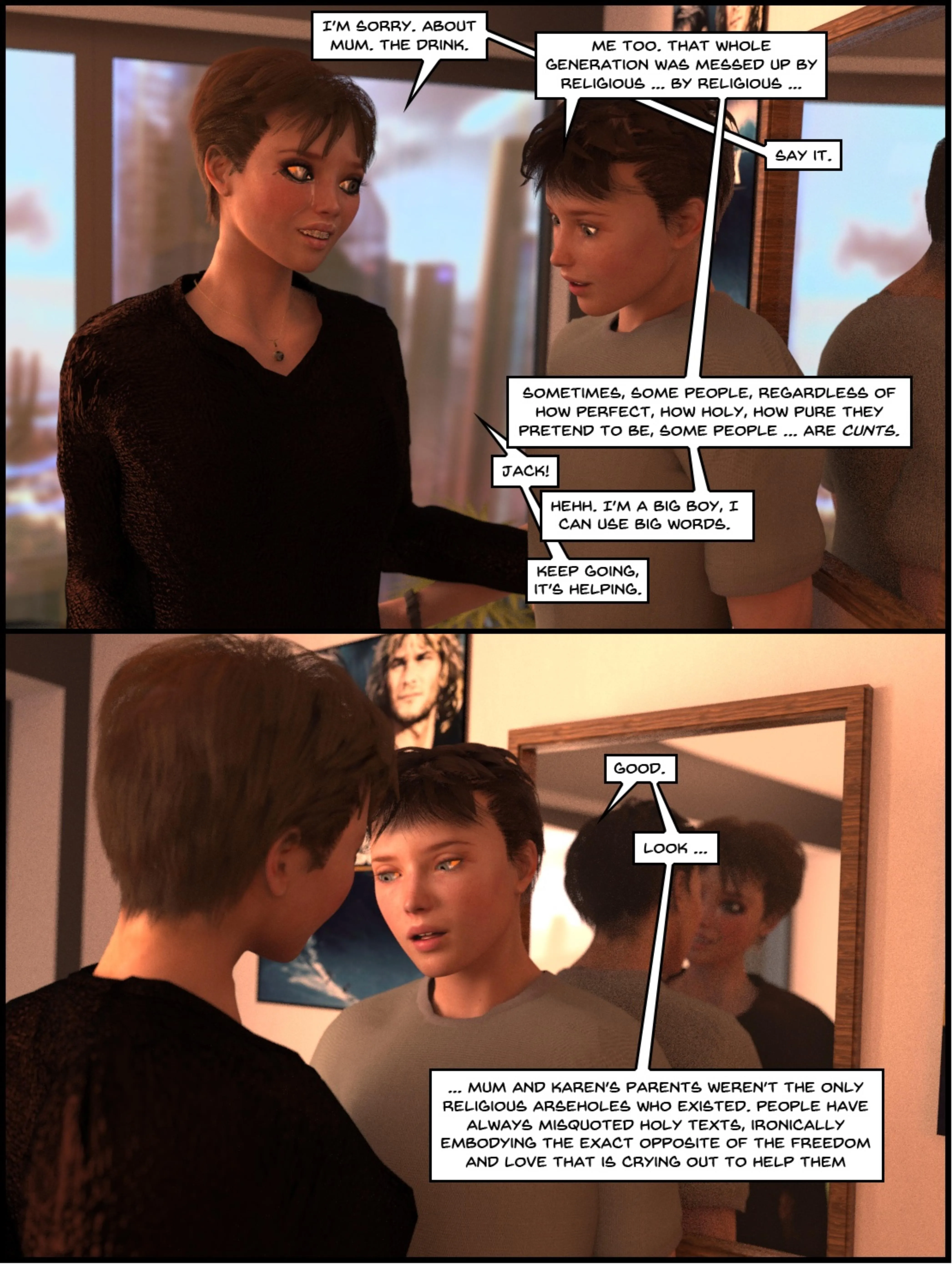 The Lithium – Have Spacesuit [Sindy Anna Jones], 7 . Lithium - Family Bathtime - Chapter 7 [Sindy Anna Jones], page 92 of 264
