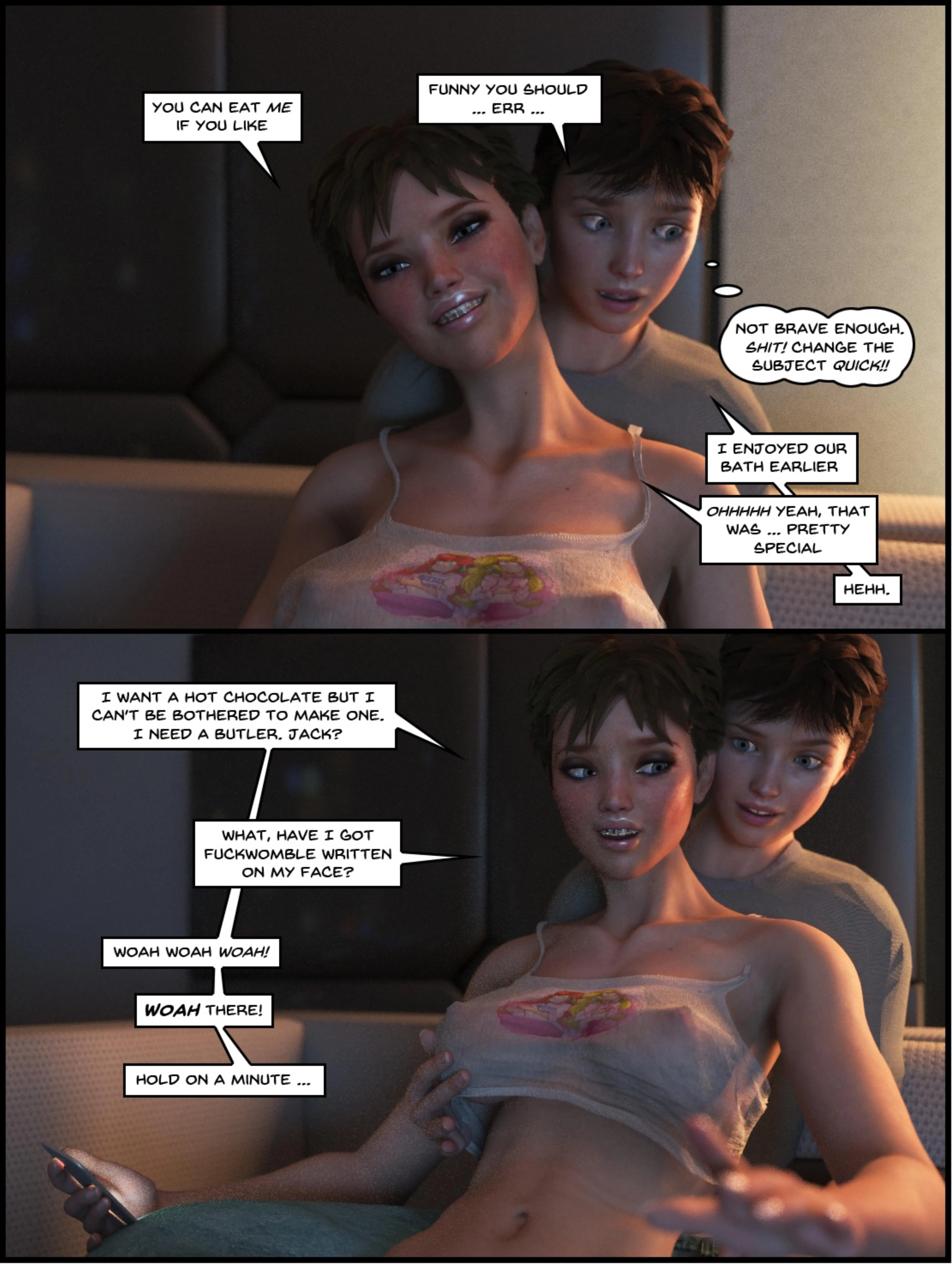 The Lithium – Have Spacesuit [Sindy Anna Jones], 7 . Lithium - Family Bathtime - Chapter 7 [Sindy Anna Jones], page 99 of 264