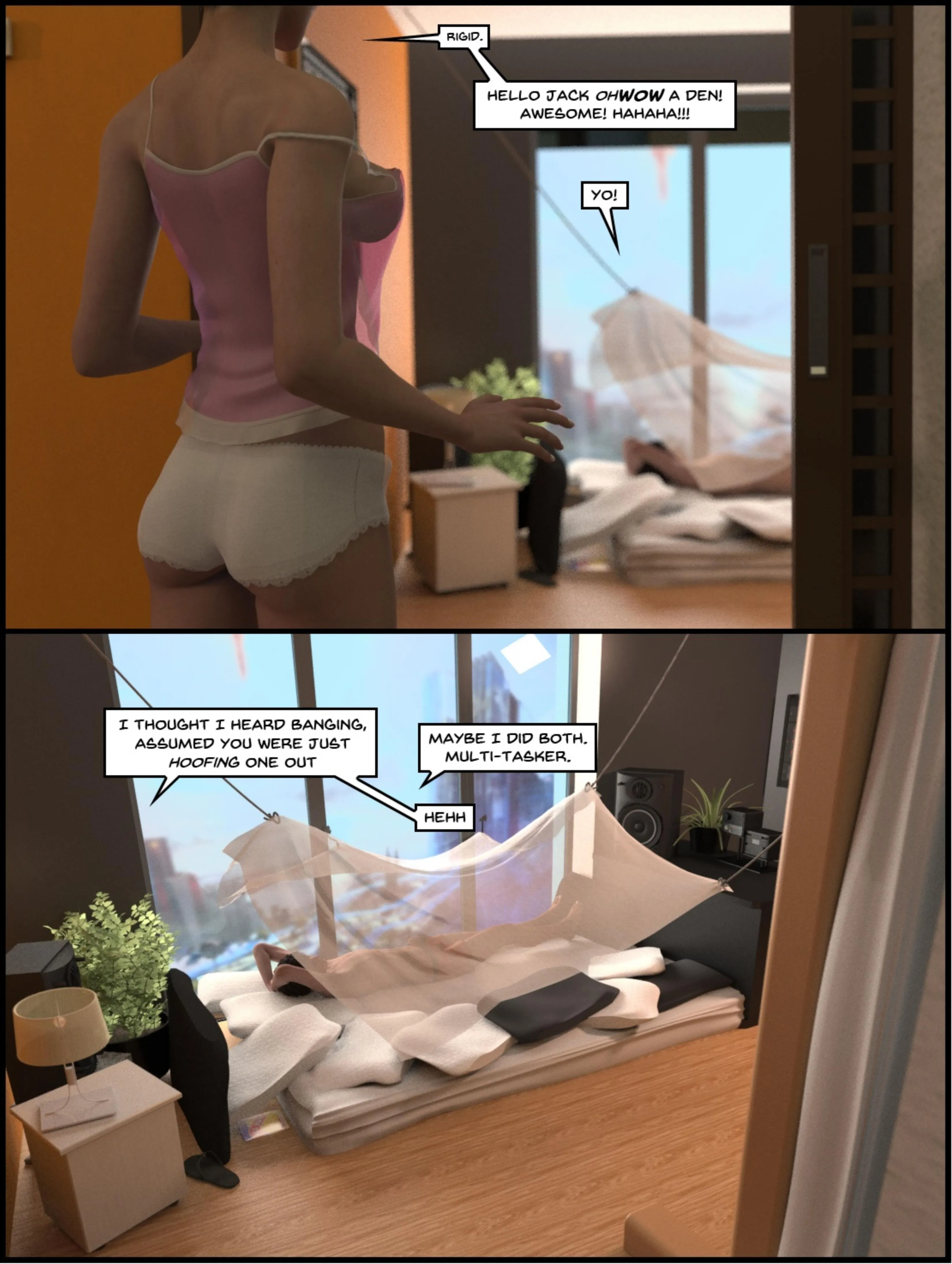 The Lithium – Have Spacesuit [Sindy Anna Jones], 5 . Lithium - In Tents - Chapter 5 [Sindy Anna Jones], page 35 of 120