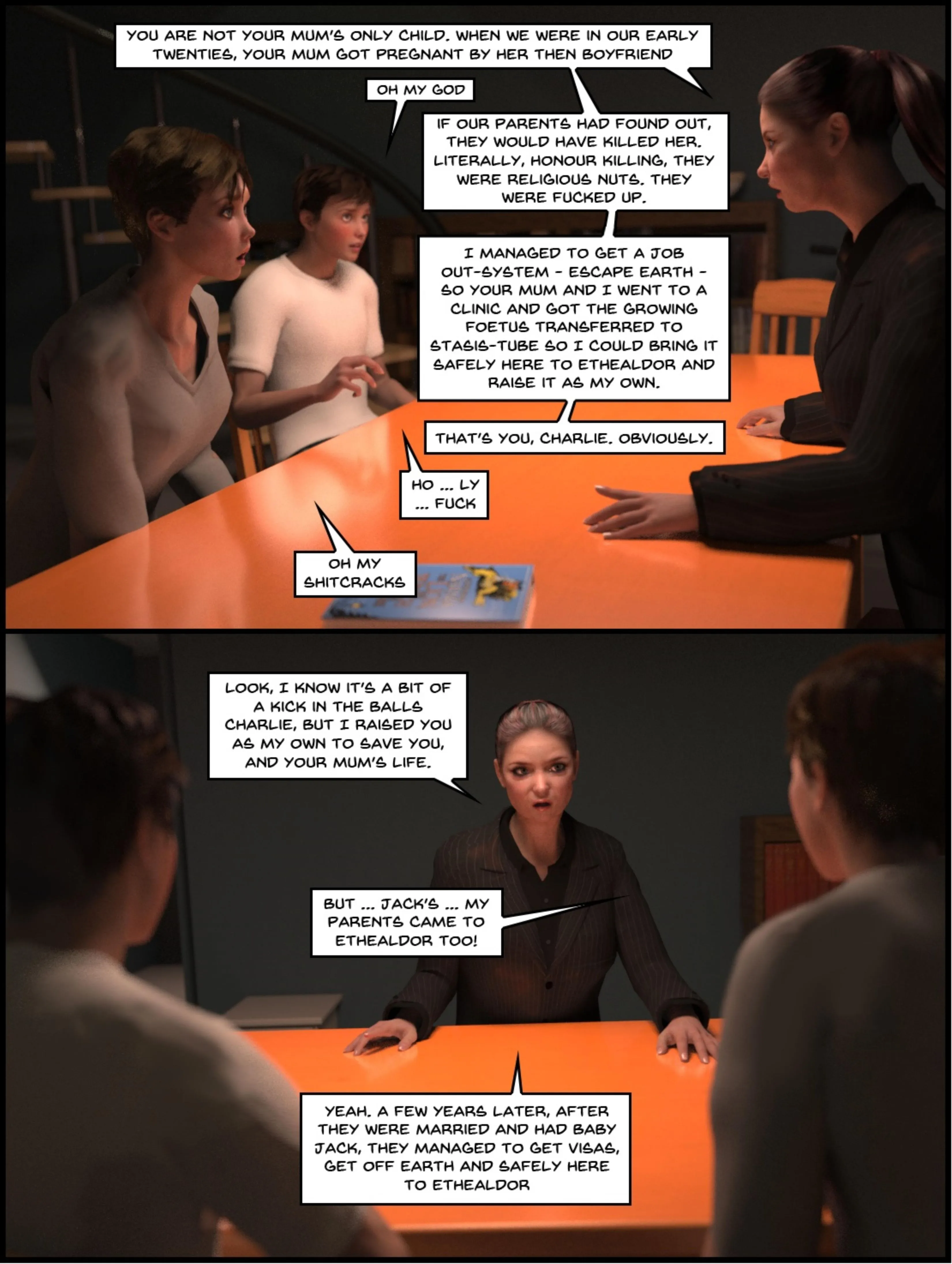The Lithium – Have Spacesuit [Sindy Anna Jones], 4 . Lithium - The Sister Secret - Chapter 4 [Sindy Anna Jones], page 34 of 115
