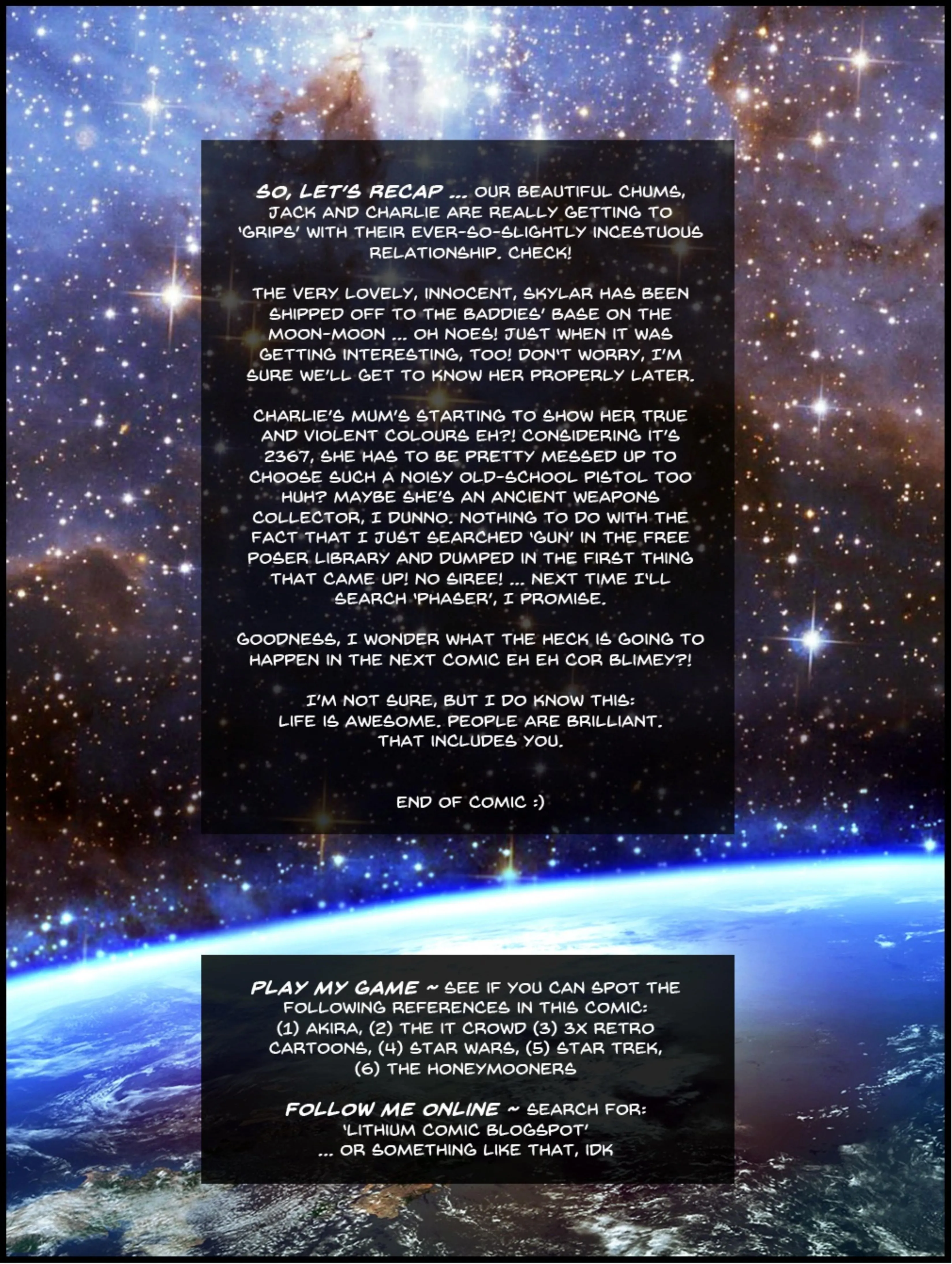 The Lithium – Have Spacesuit [Sindy Anna Jones], 3 . Lithium - JackOFF - Chapter 3 [Sindy Anna Jones], page 116 of 116