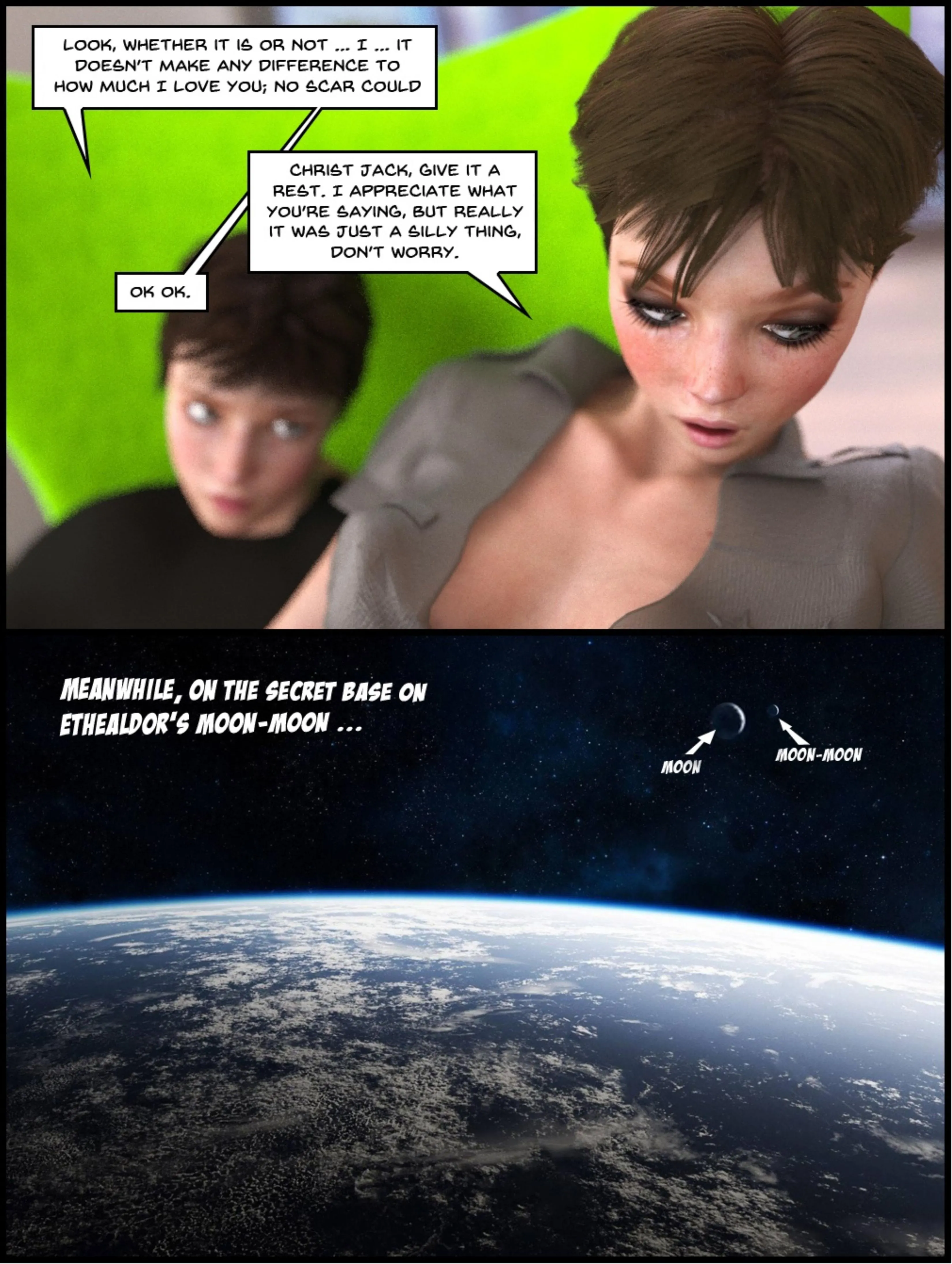 The Lithium – Have Spacesuit [Sindy Anna Jones], 2 . Lithium - Bodies In Orbit - Chapter 2 [Sindy Anna Jones], page 35 of 77