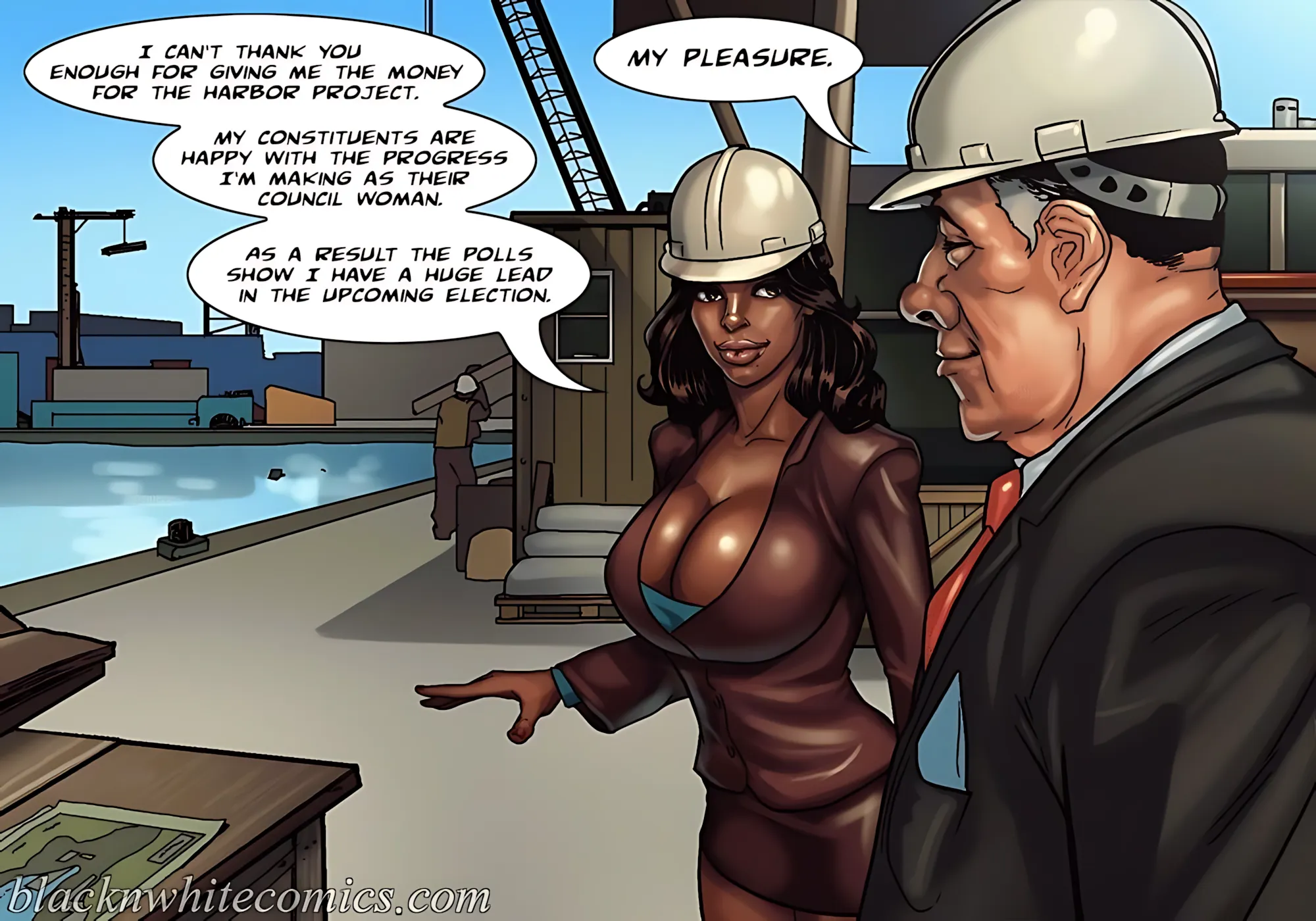 The Mayor [BlackNWhiteComics], The Mayor 2, page 3 of 55