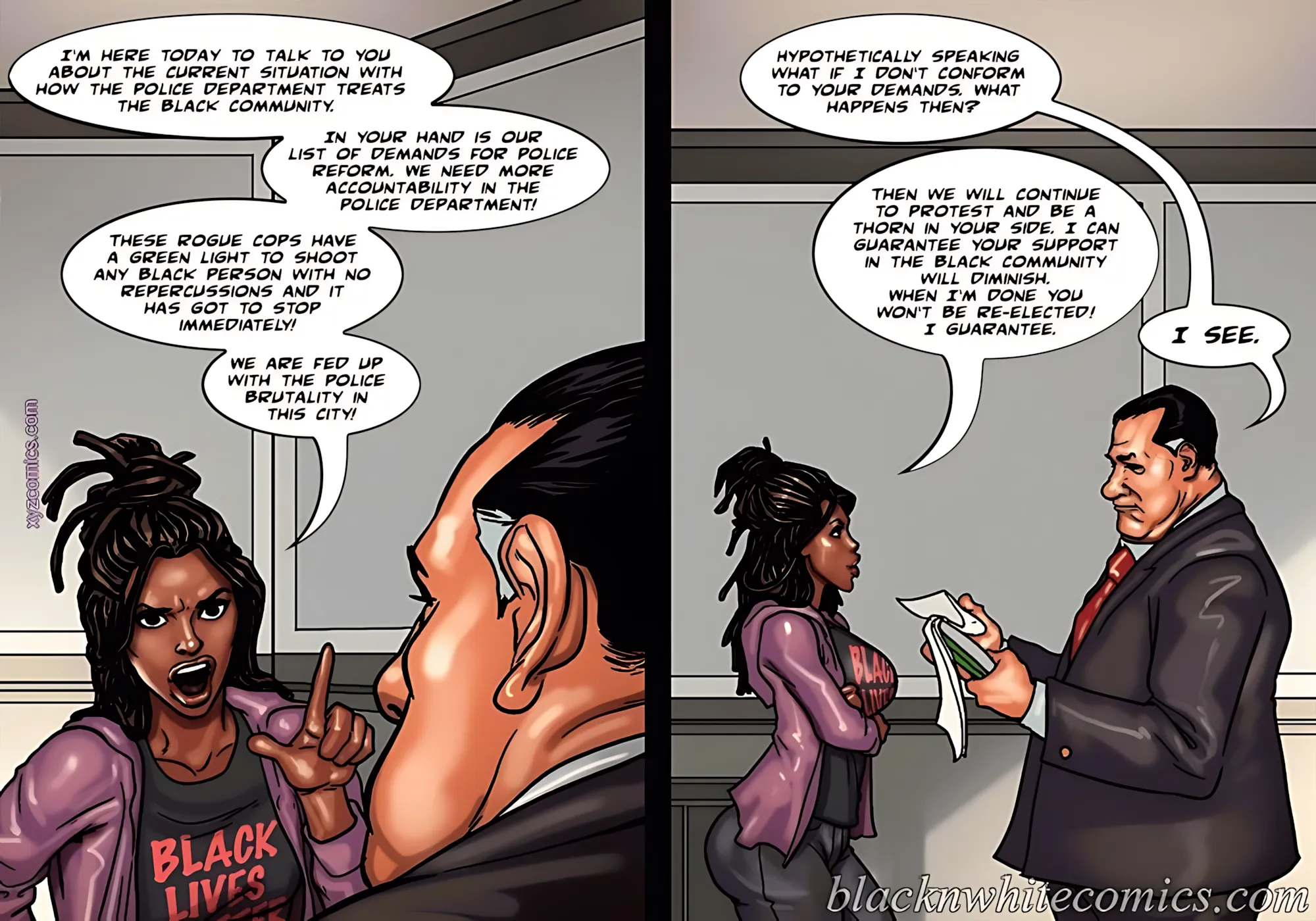 The Mayor [BlackNWhiteComics], The Mayor 2, page 27 of 55