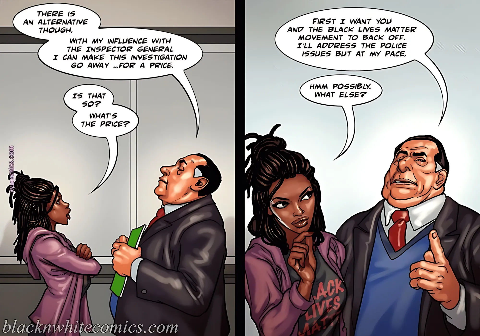The Mayor [BlackNWhiteComics], The Mayor 2, page 29 of 55