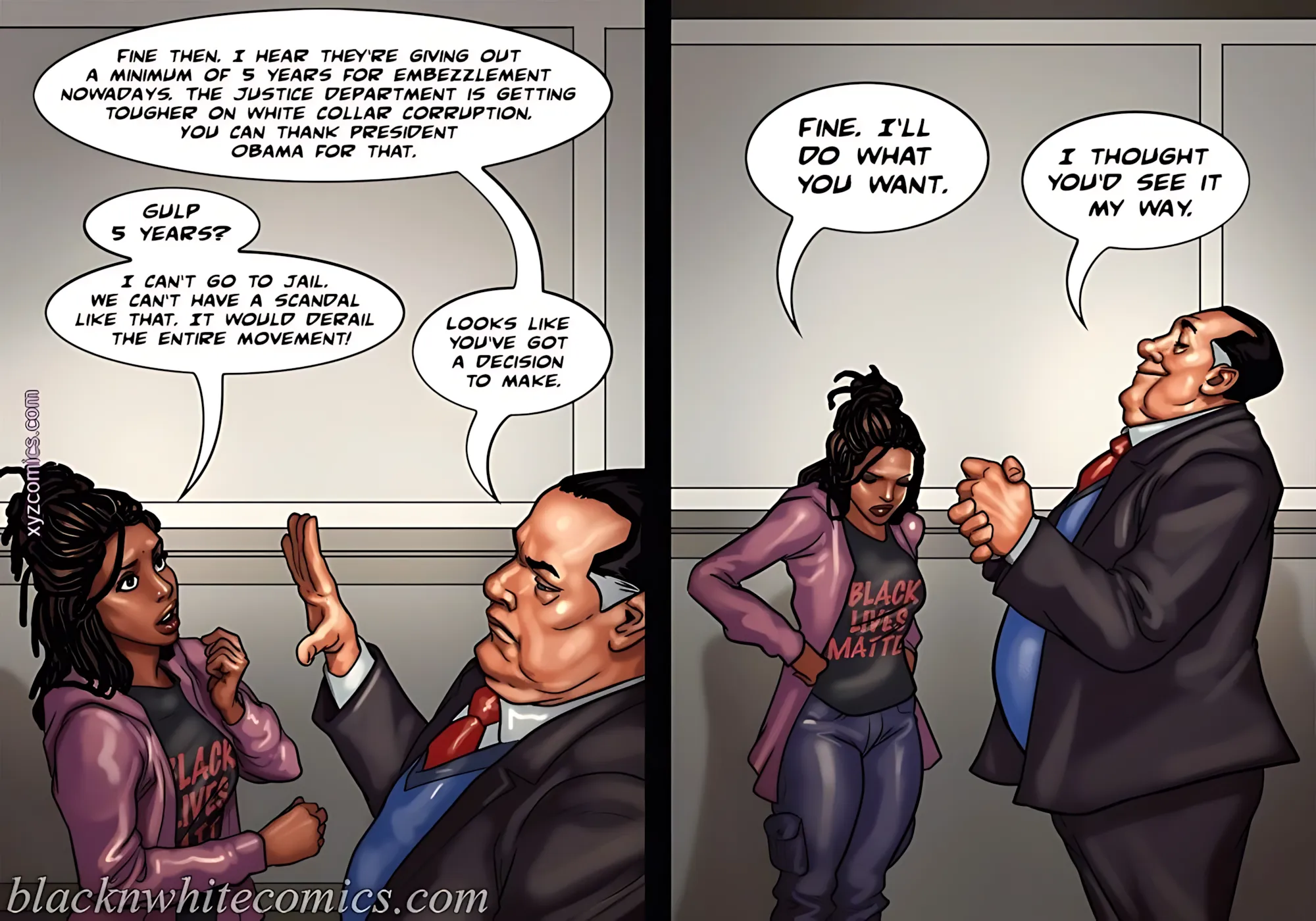 The Mayor [BlackNWhiteComics], The Mayor 2, page 31 of 55