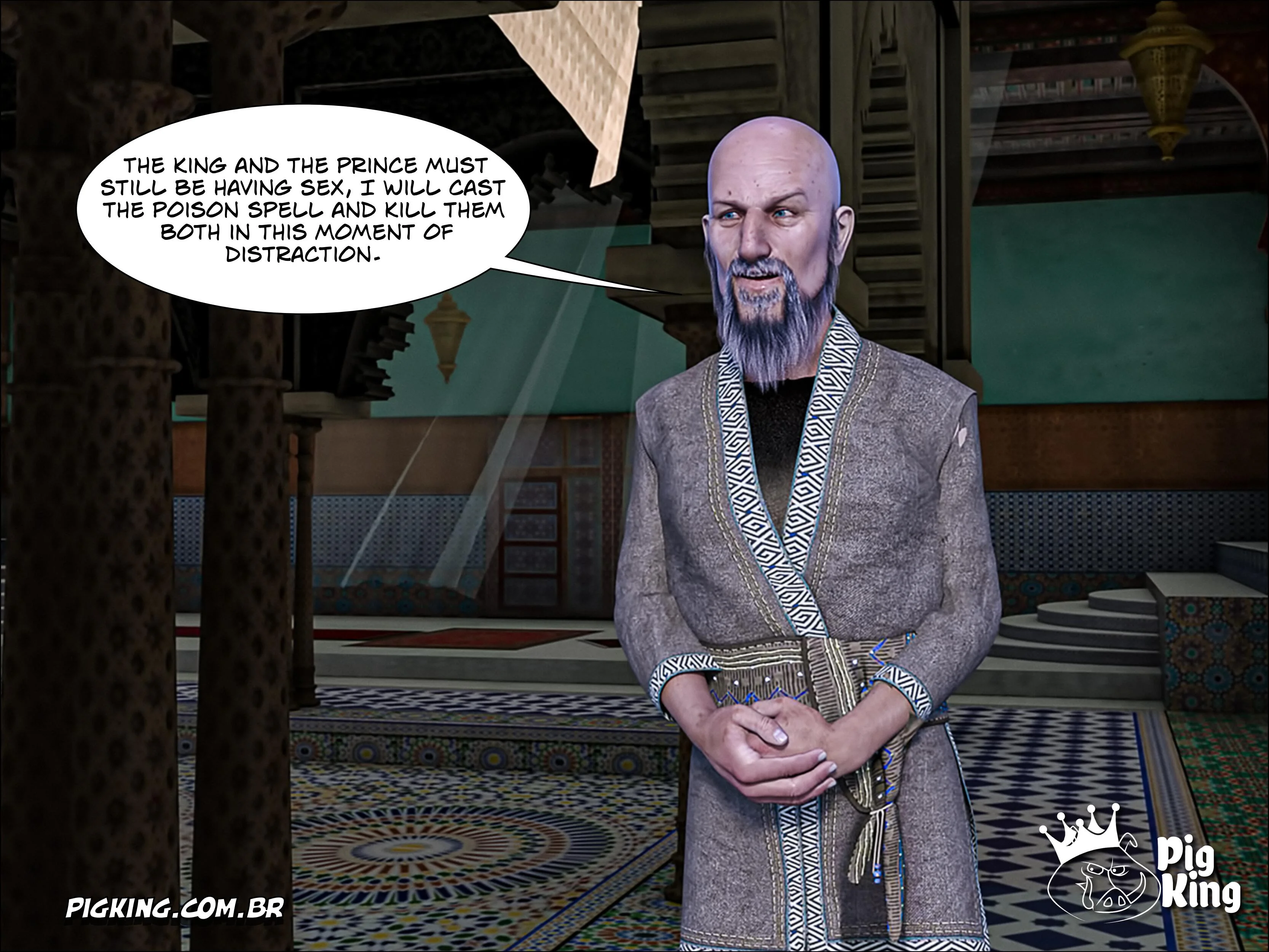 The Prince – Aaron [PigKing], 9 . The Prince - Aaron - Chapter 9, page 35 of 66