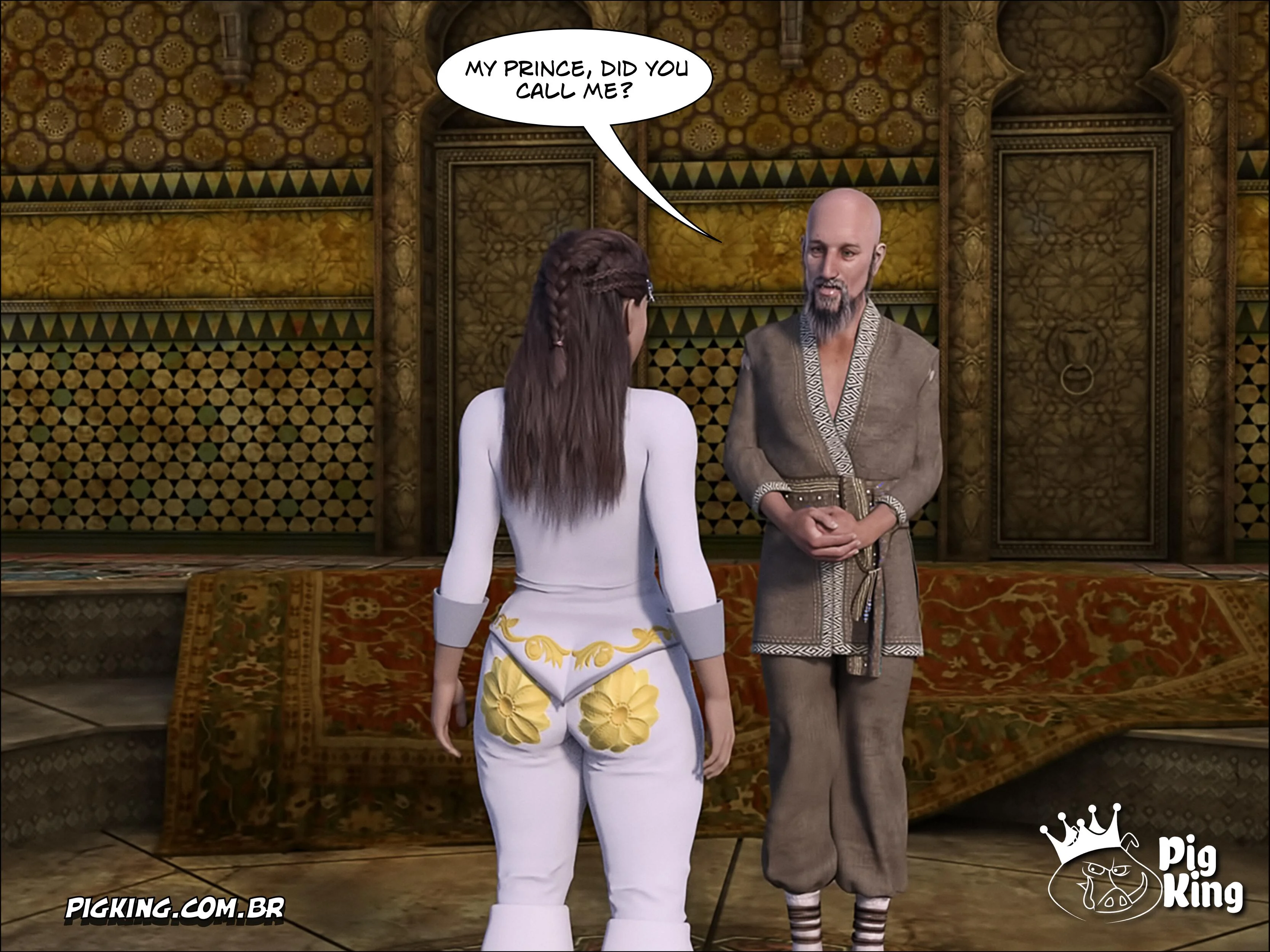 The Prince – Aaron [PigKing], 2 . The Prince - Aaron - Chapter 2, page 2 of 51