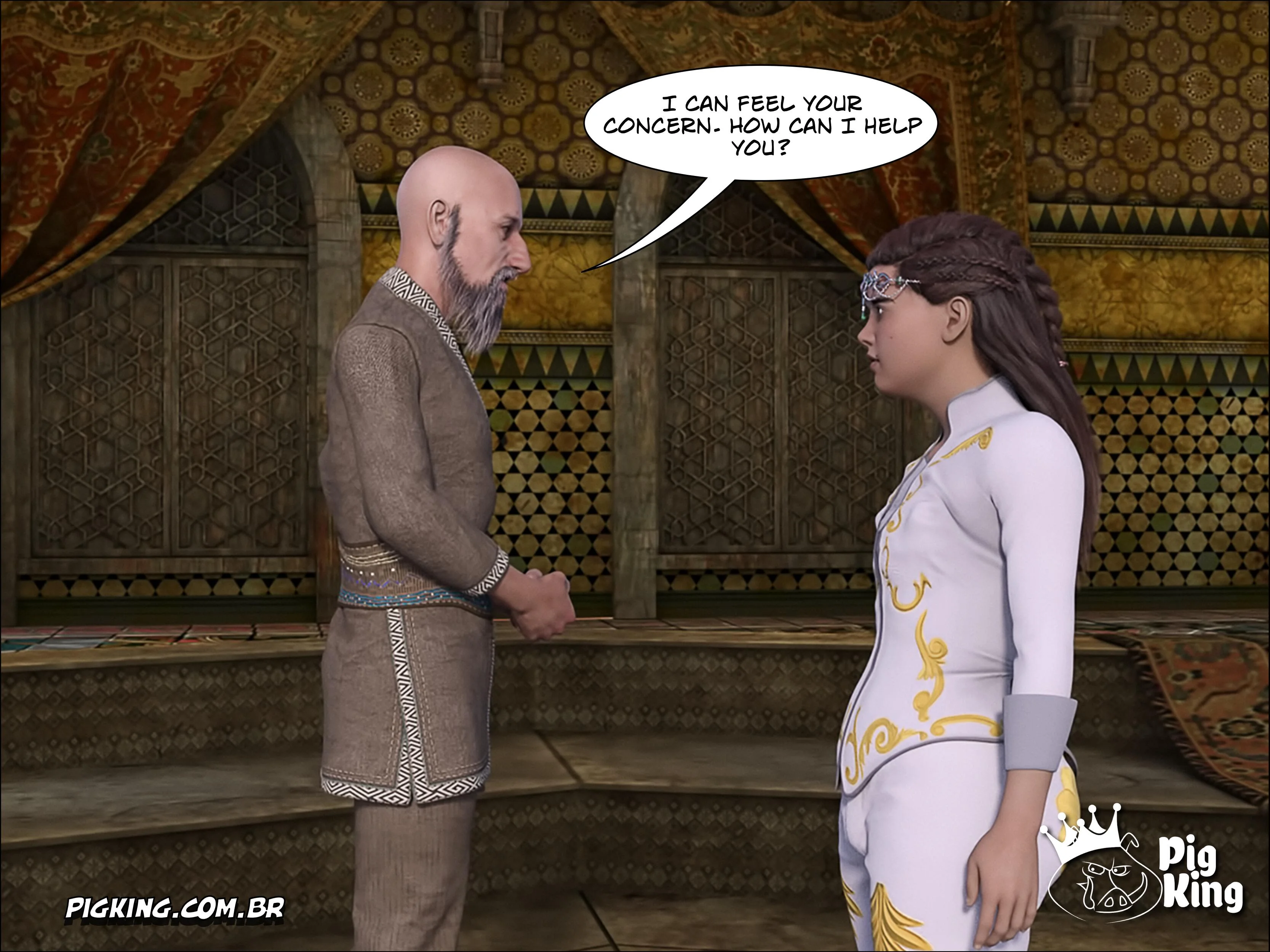 The Prince – Aaron [PigKing], 2 . The Prince - Aaron - Chapter 2, page 4 of 51