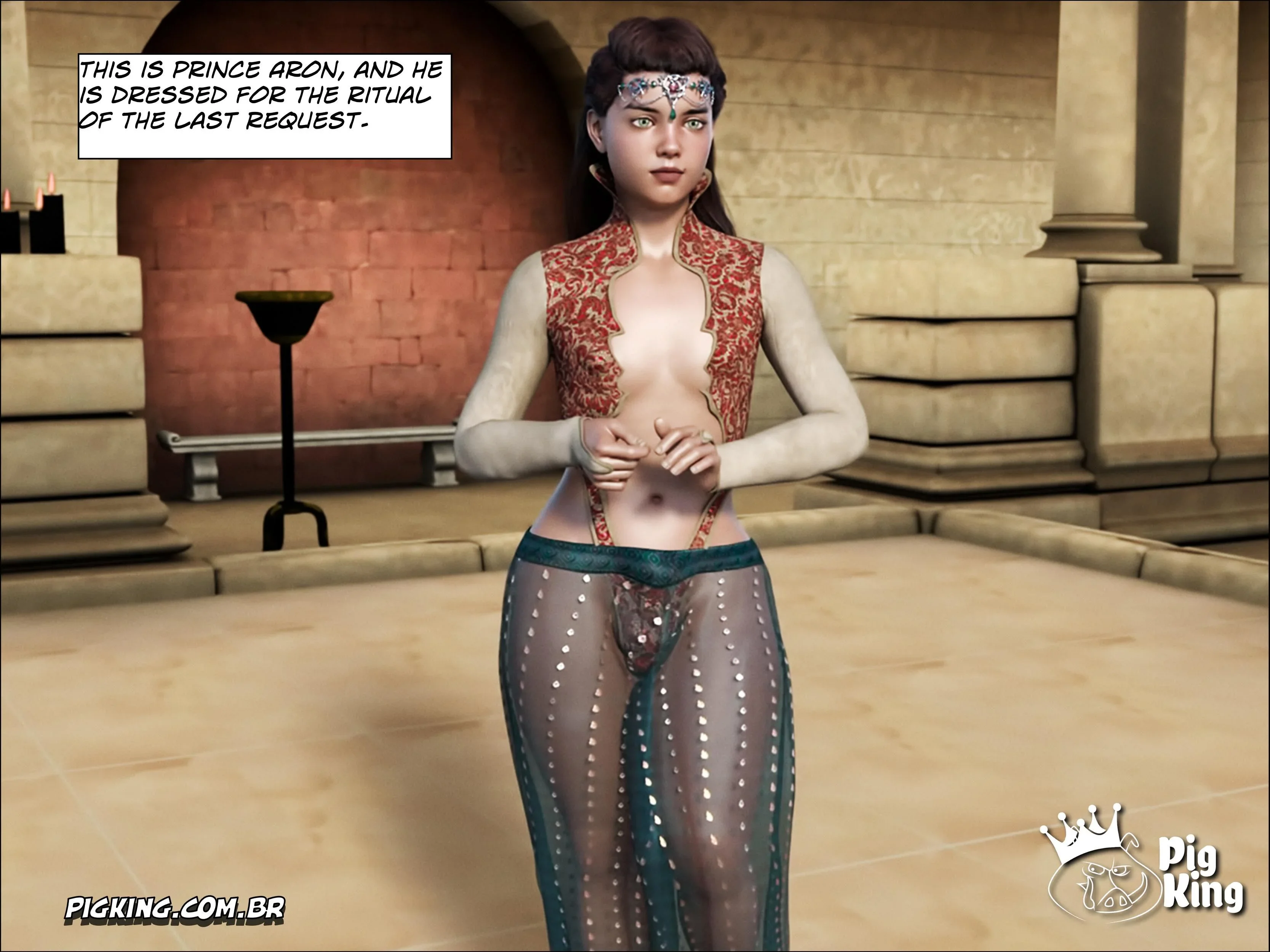 The Prince – Aaron [PigKing], 1 . The Prince - Aaron - Chapter 1, page 2 of 55