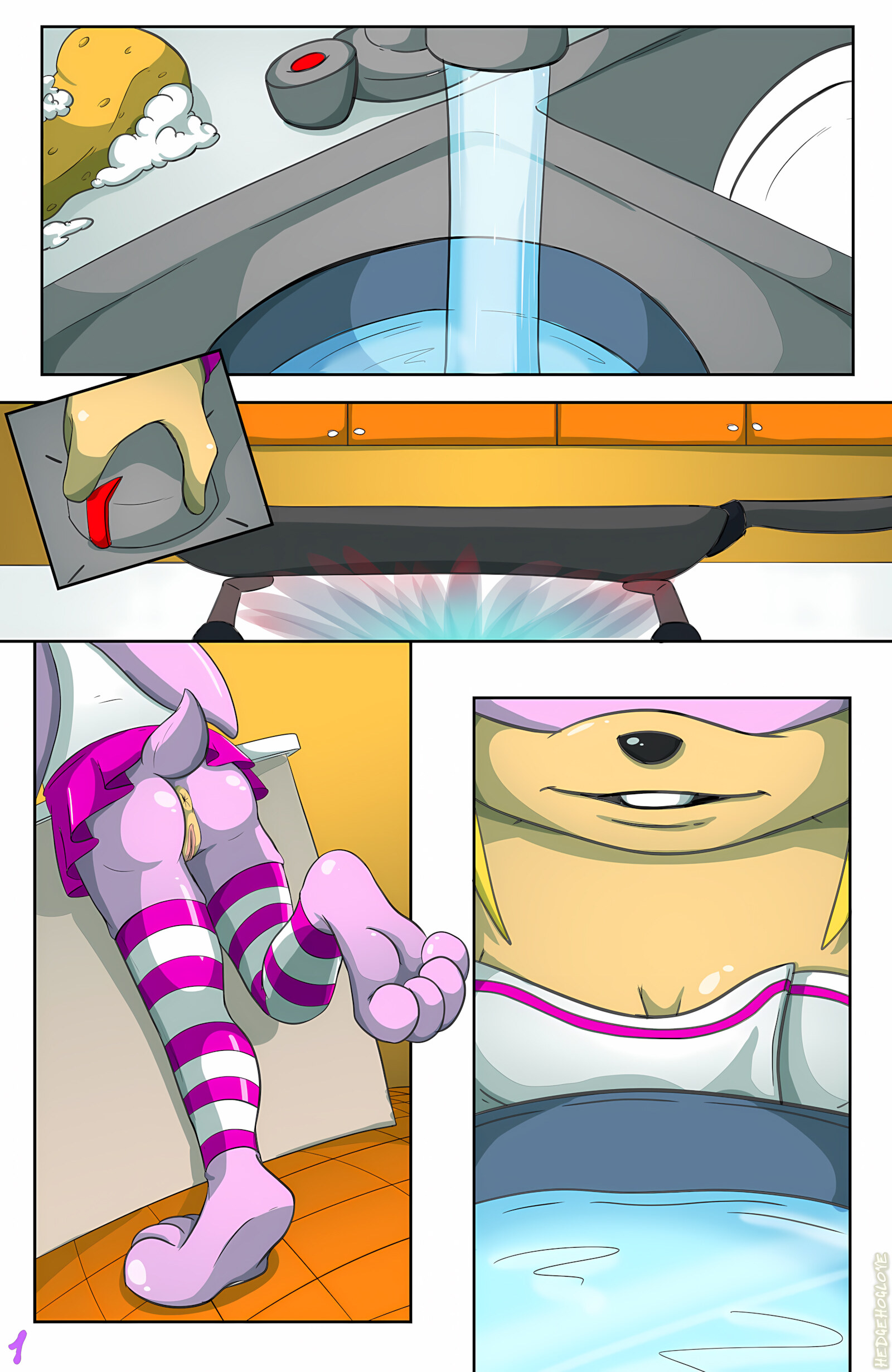 The Rabbit and the Octopus [Hedgehoglove], The Rabbit and the Octopus, page 2 of 14