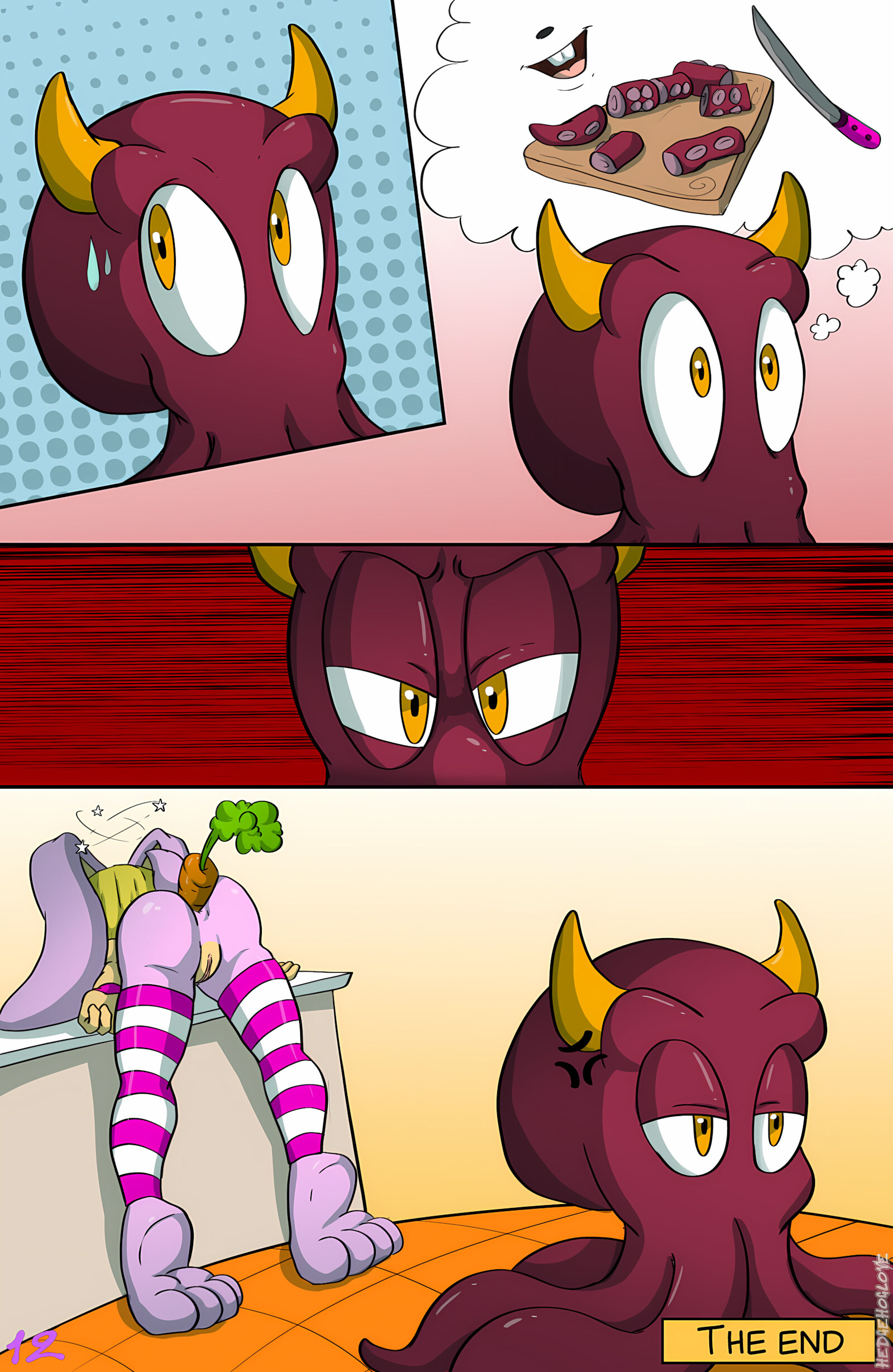 The Rabbit and the Octopus [Hedgehoglove], The Rabbit and the Octopus, page 13 of 14