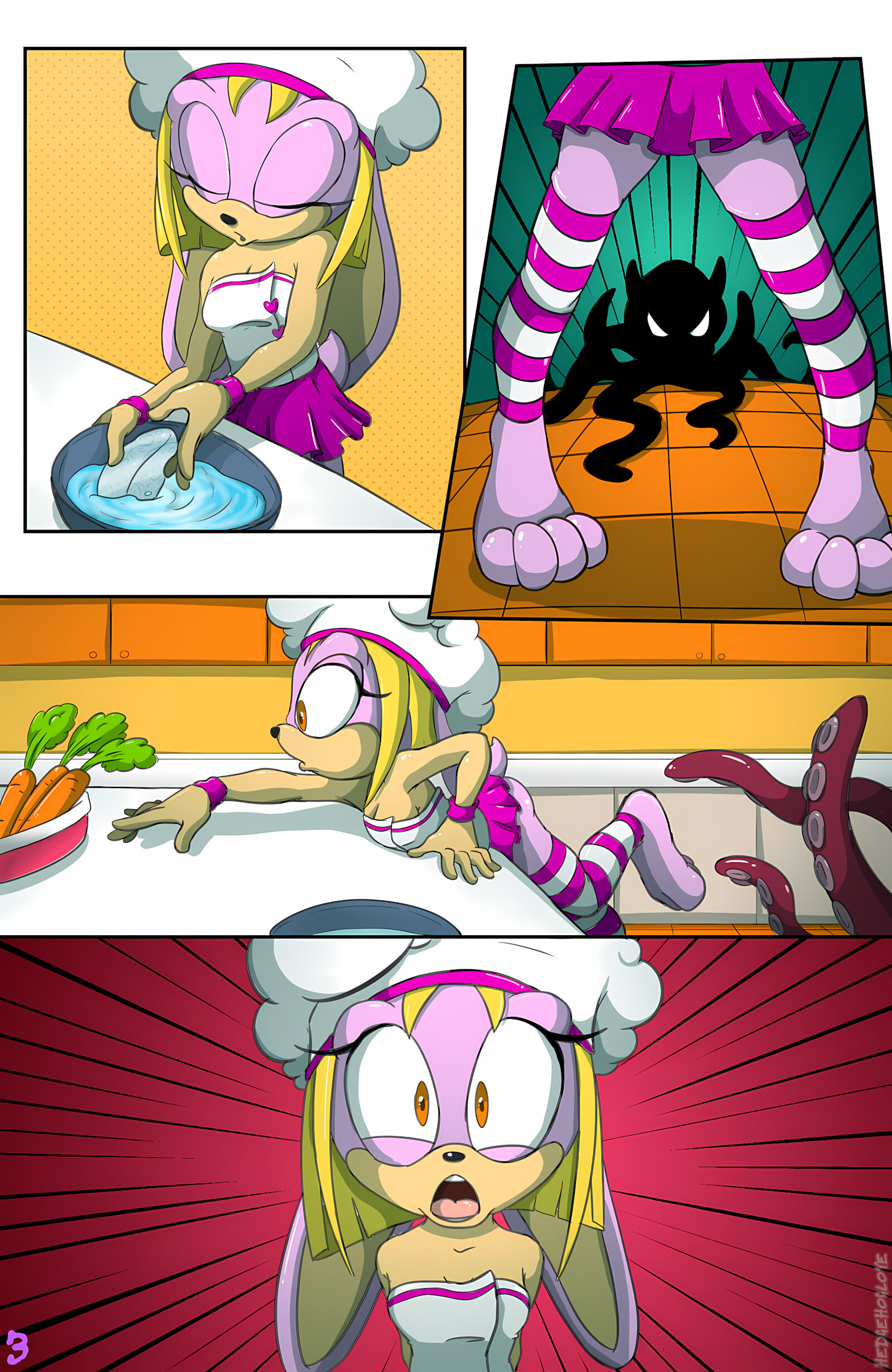 The Rabbit and the Octopus [Hedgehoglove], The Rabbit and the Octopus, page 4 of 14