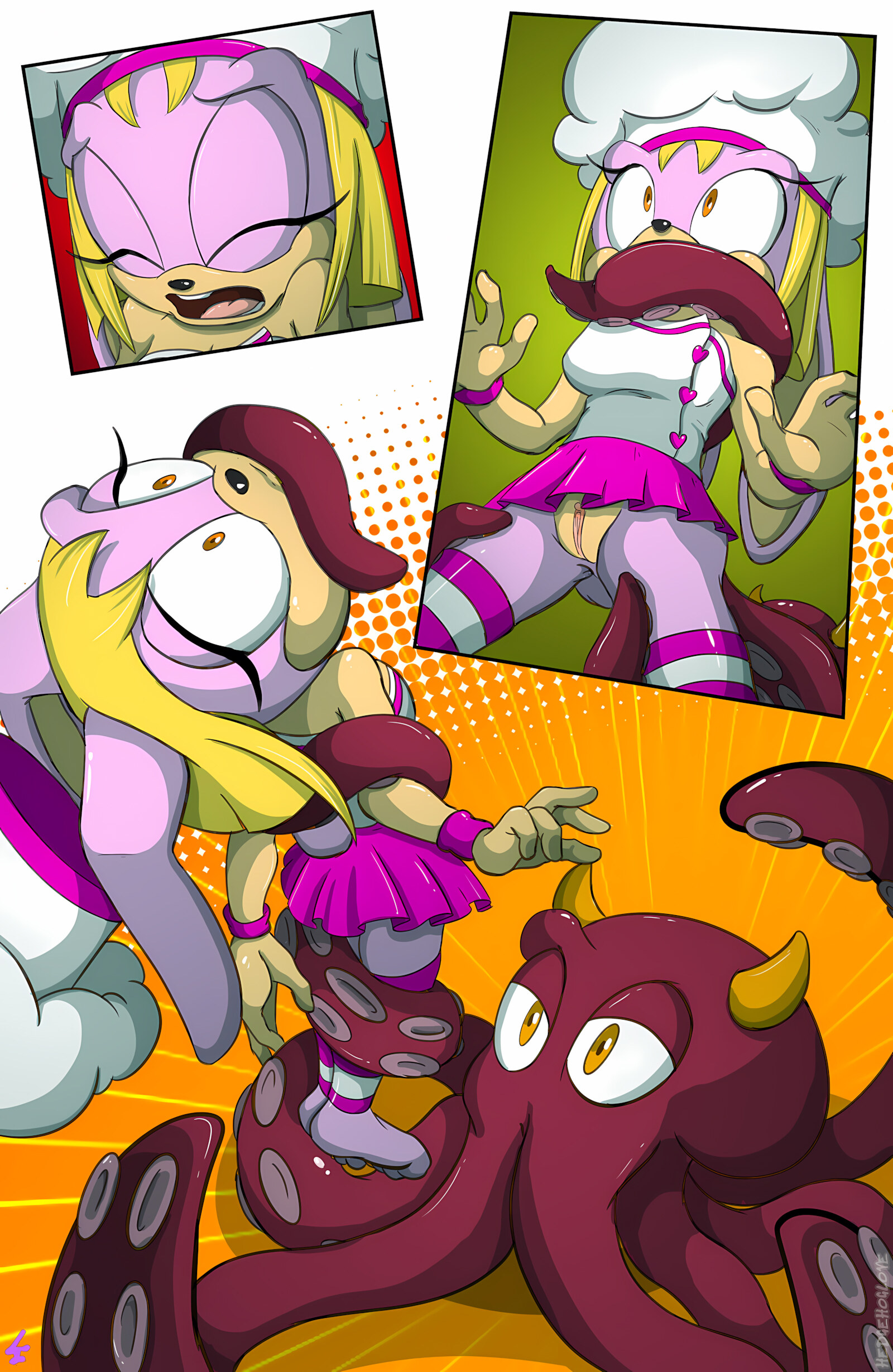 The Rabbit and the Octopus [Hedgehoglove], The Rabbit and the Octopus, page 5 of 14