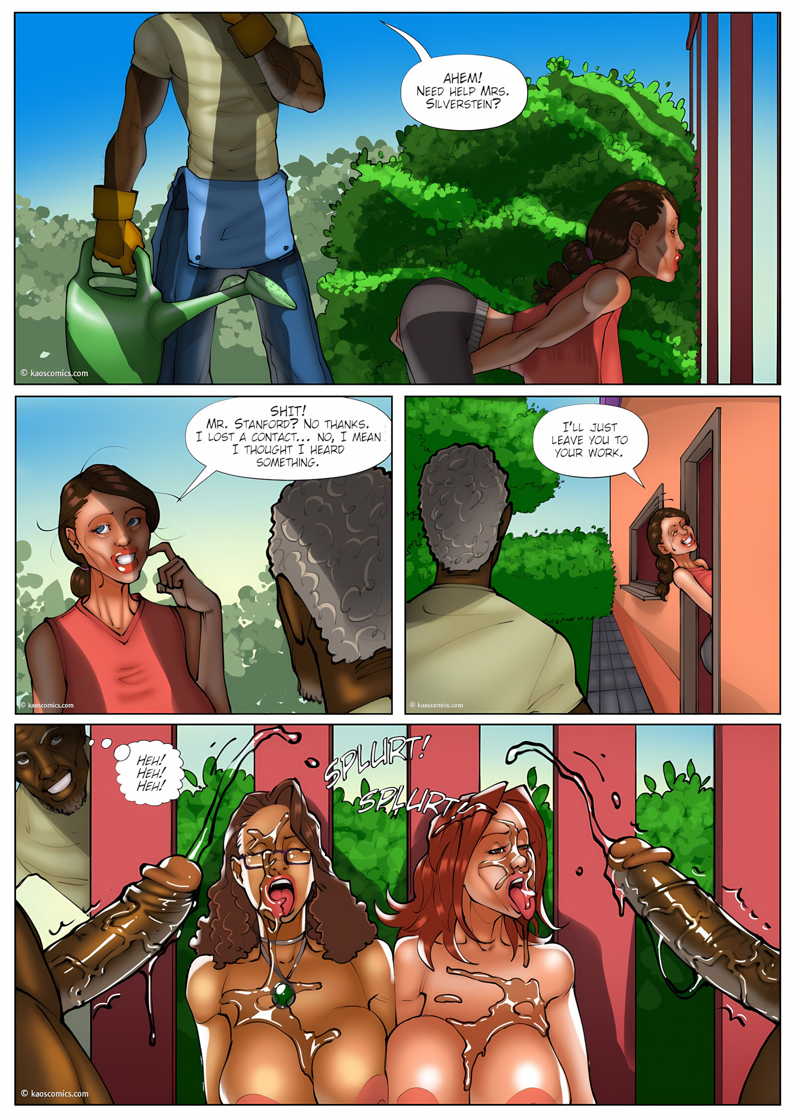 The Wife And The Black Gardeners [KaosComics], The Wife And The Black Gardeners 3, page 14 of 45