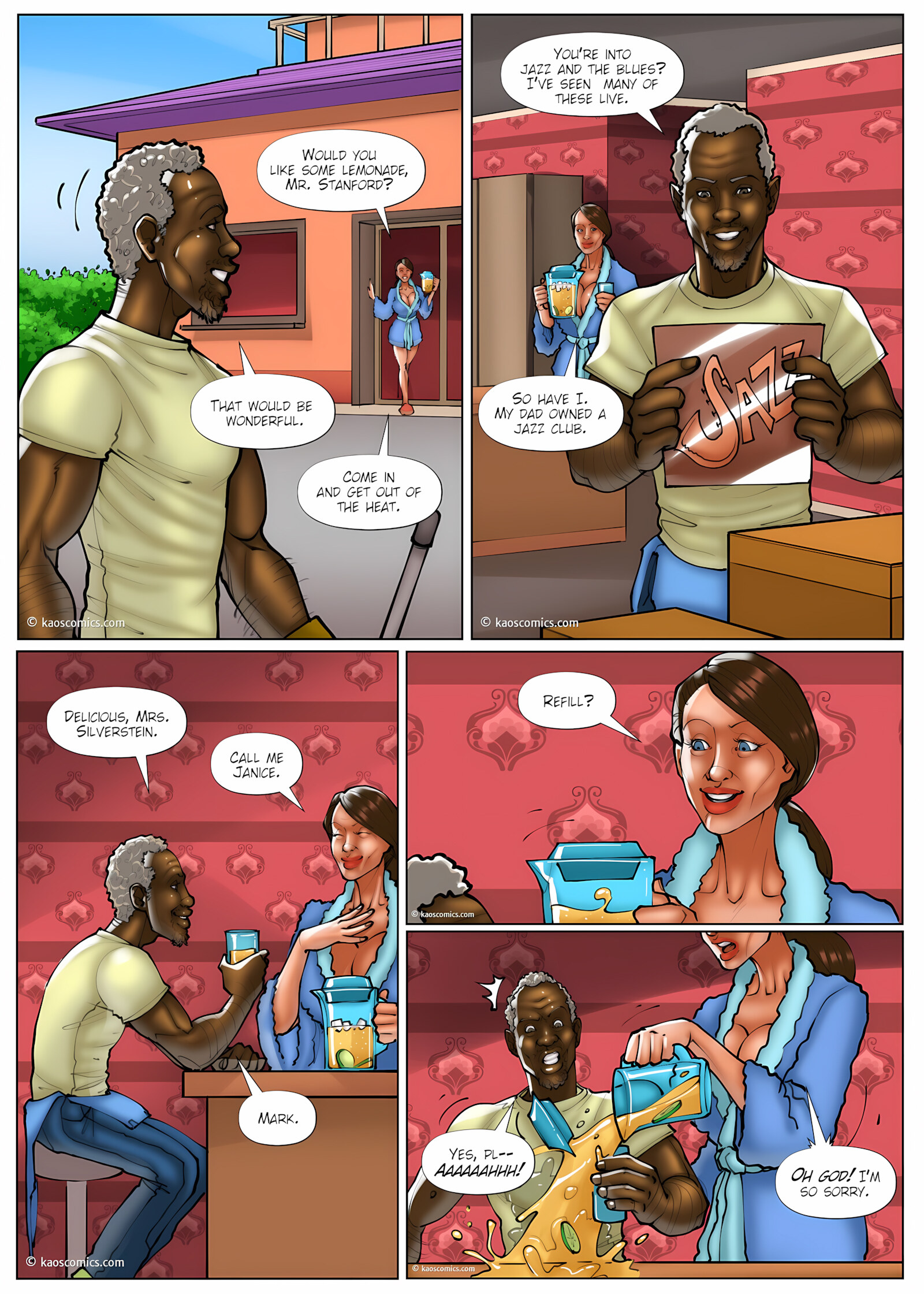 The Wife And The Black Gardeners [KaosComics], The Wife And The Black Gardeners 3, page 16 of 45