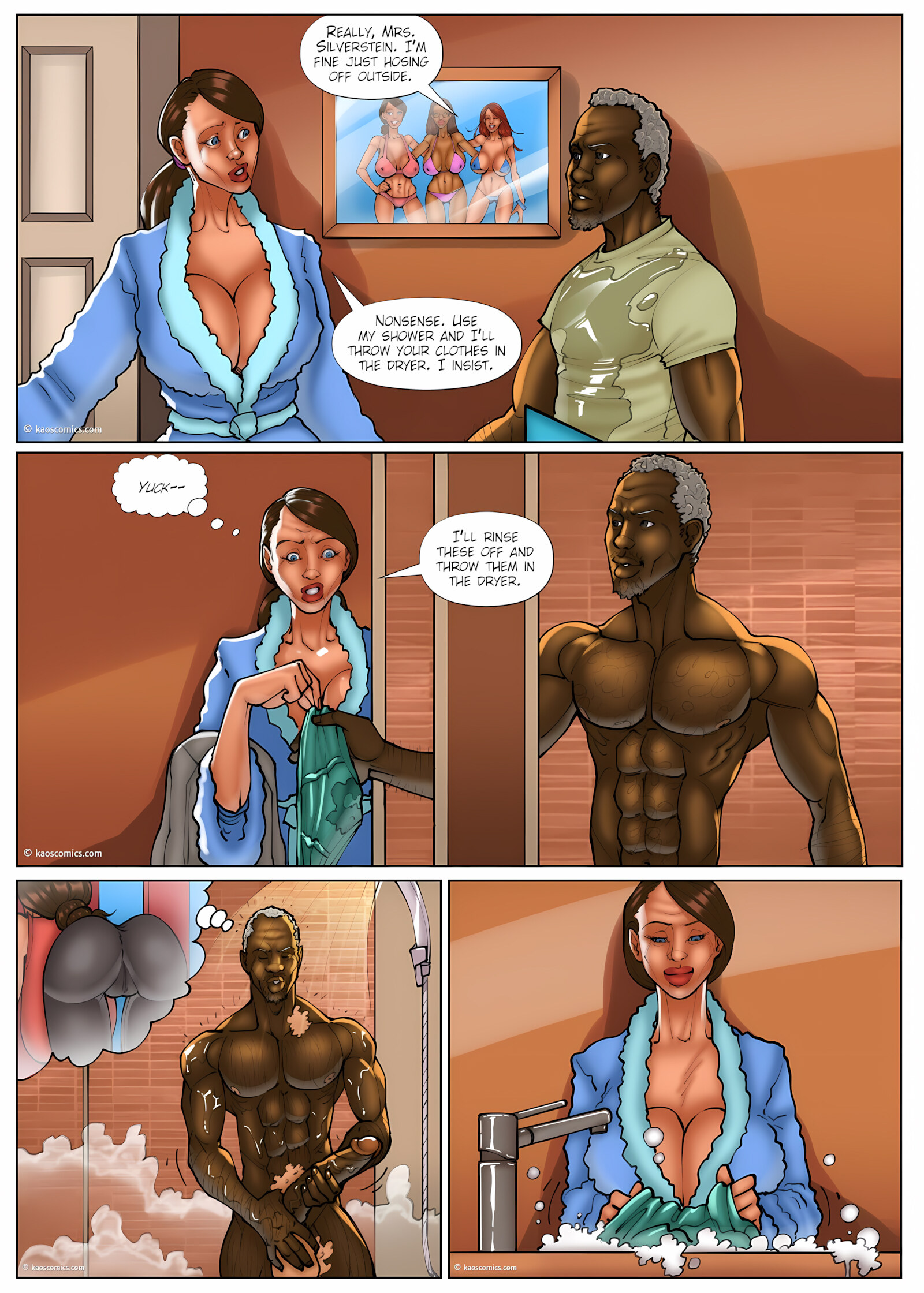 The Wife And The Black Gardeners [KaosComics], The Wife And The Black Gardeners 3, page 17 of 45