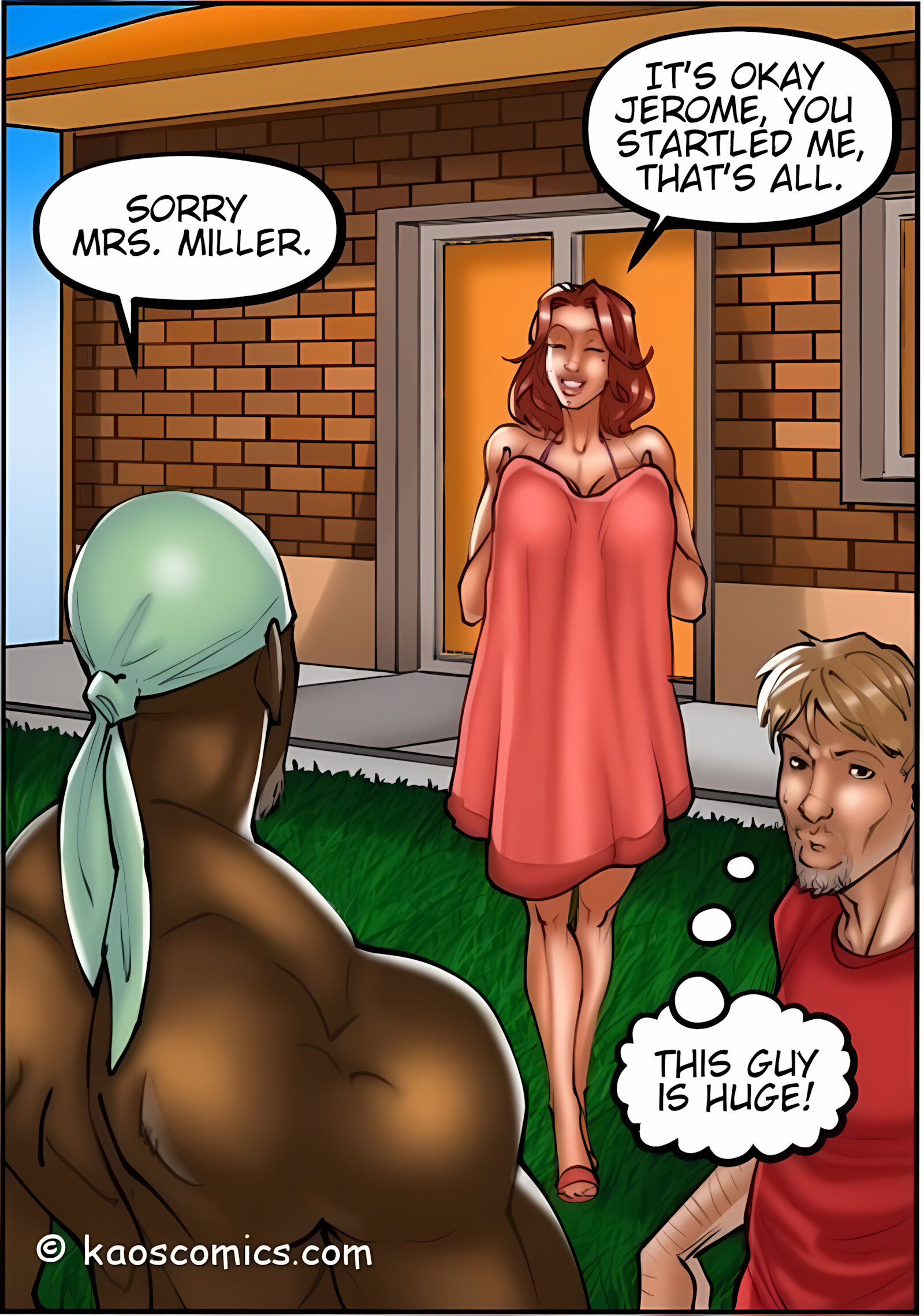 The Wife And The Black Gardeners [KaosComics], The Wife And The Black Gardeners 2, page 19 of 149