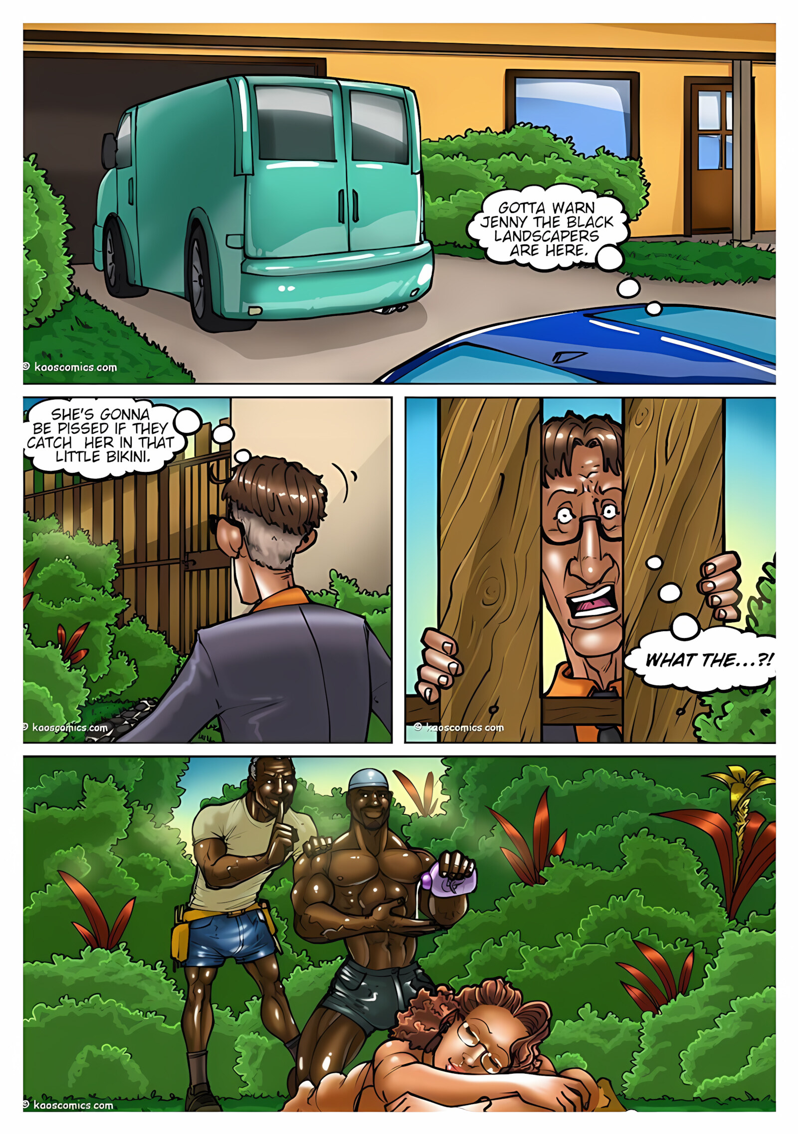 The Wife And The Black Gardeners [KaosComics], The Wife And The Black Gardeners 1, page 15 of 40
