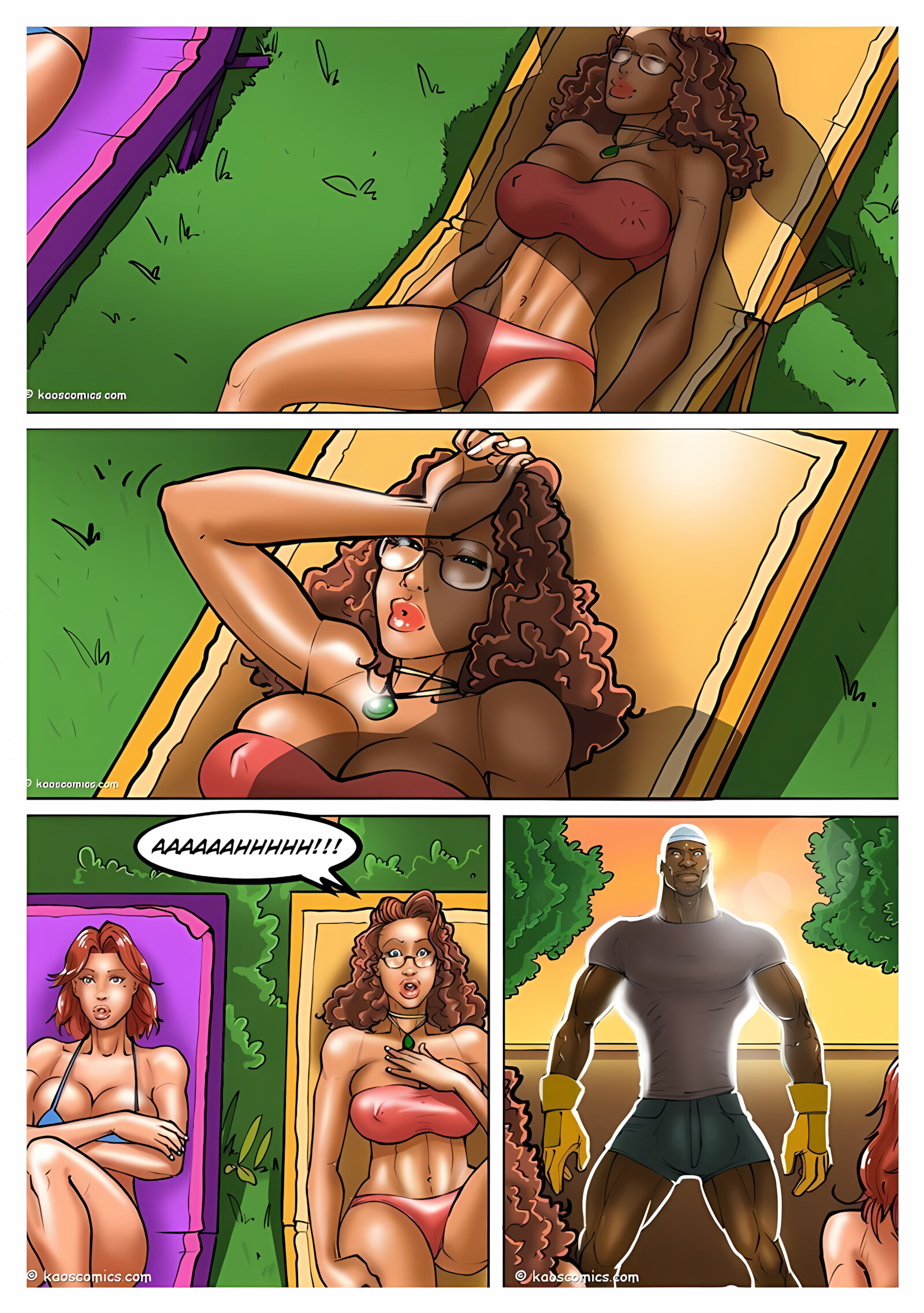 The Wife And The Black Gardeners [KaosComics], The Wife And The Black Gardeners 1, page 3 of 40