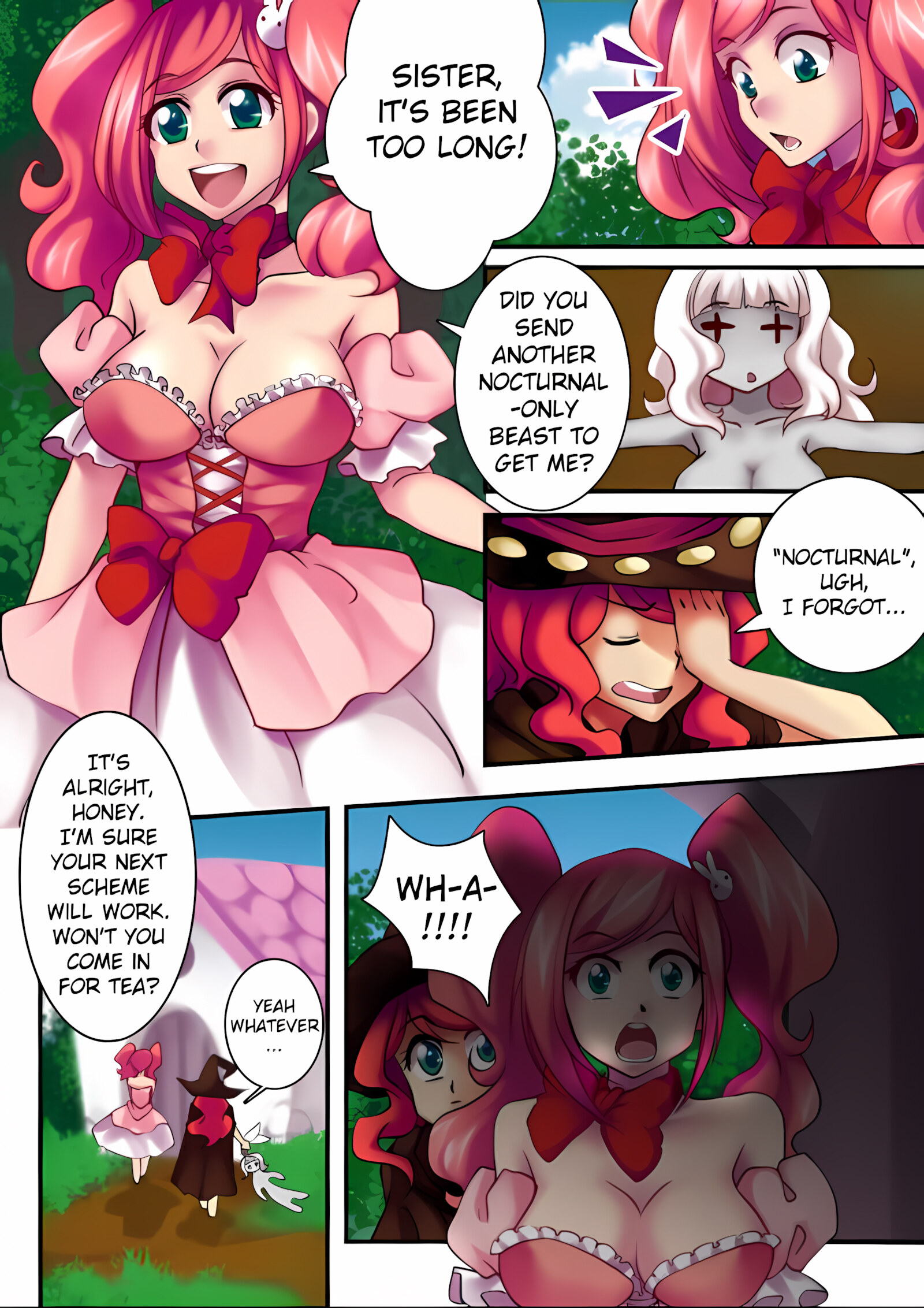 The Witch, The Bunny, and The Bat [Aya Yanagisawa], The Witch, The Bunny, and The Bat, page 8 of 10